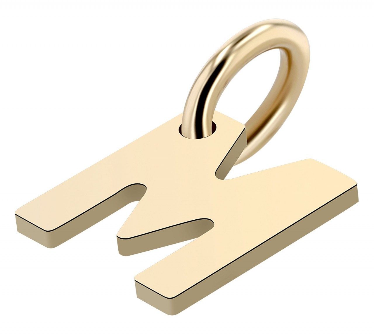 Adelia´s Kettenanhänger zeitloser Buchstabe Anhänger aus 375 Gold günstig online kaufen