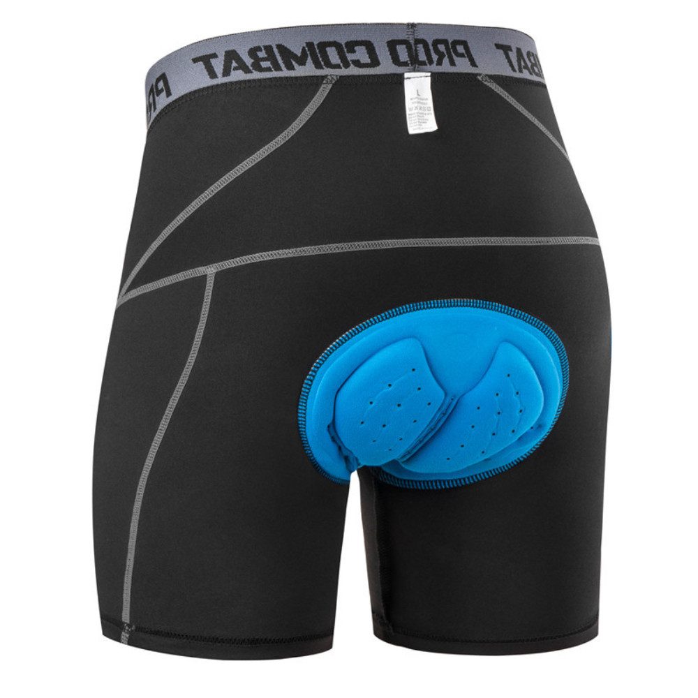Blusmart Radlerhose Atmungsaktive Radunterwäsche für Damen und Herren (Mesh-Einsatz und Gel-Polsterung, Stoßdämpfende MTB-Radunterwäsche) Für Sport, Reiten, Fahrrad, Fahrrad, MTB