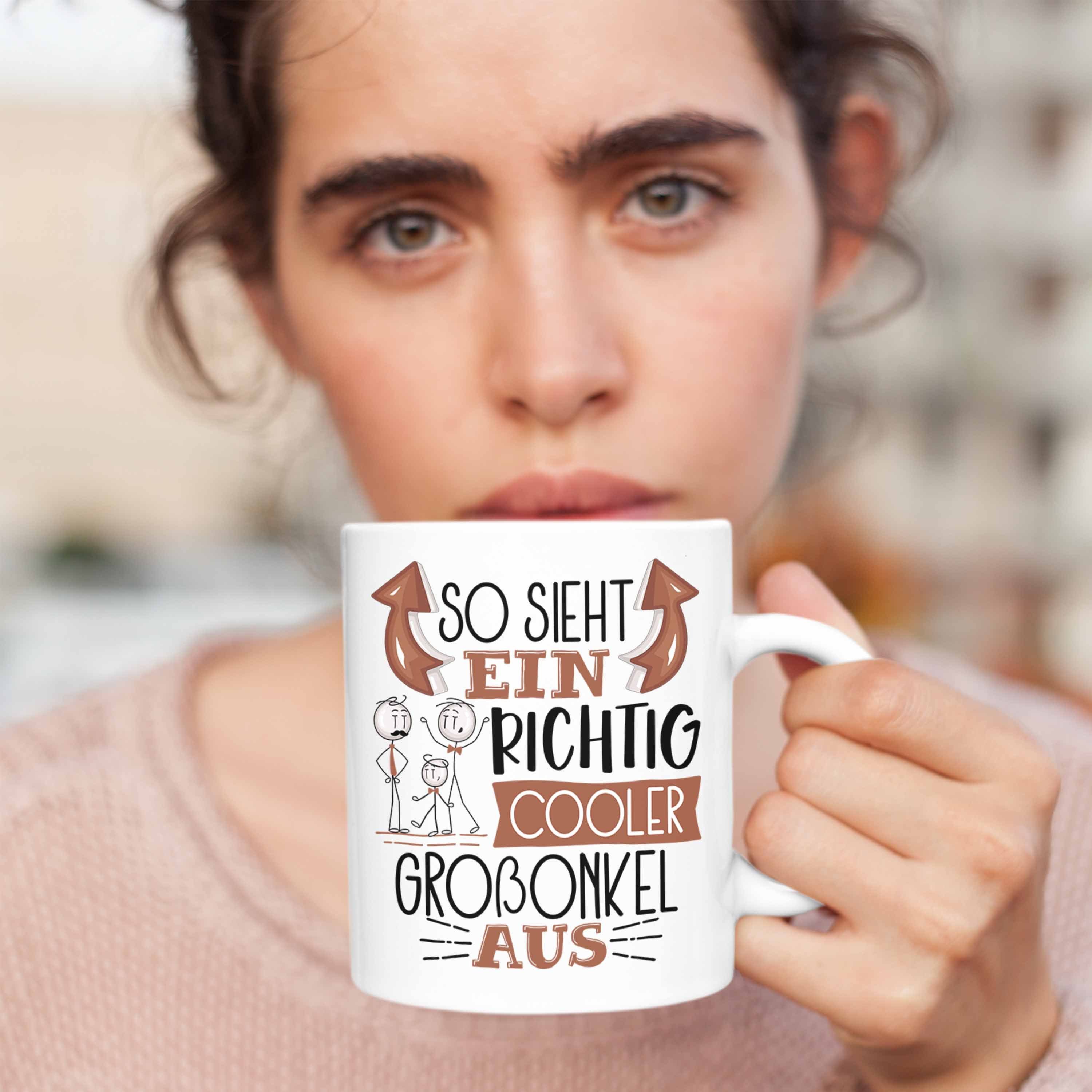 Geschenk Großonkel So Weiss Cooler Lustiger Aus Ein Spr Richtig Trendation Tasse Tasse Sieht