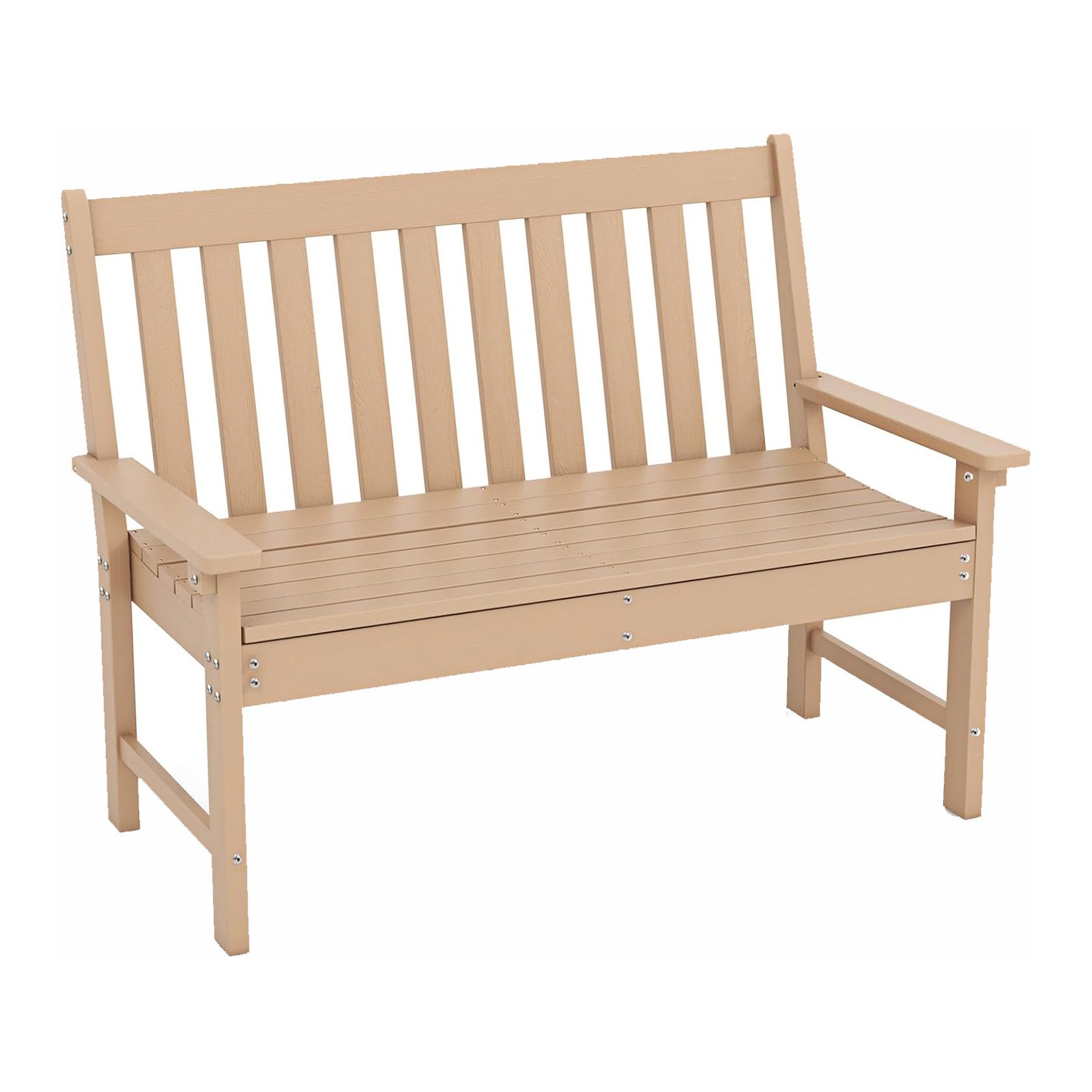 KOMFOTTEU Gartenbank 2-Sitzer Terrassenbank, wasserdicht, aus günstig online kaufen