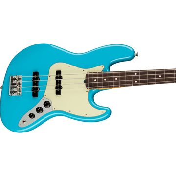 Fender E-Bass, E-Bässe, 4-Saiter E-Bässe, American Professional II Jazz Bass RW Miami Blue - E-Bass