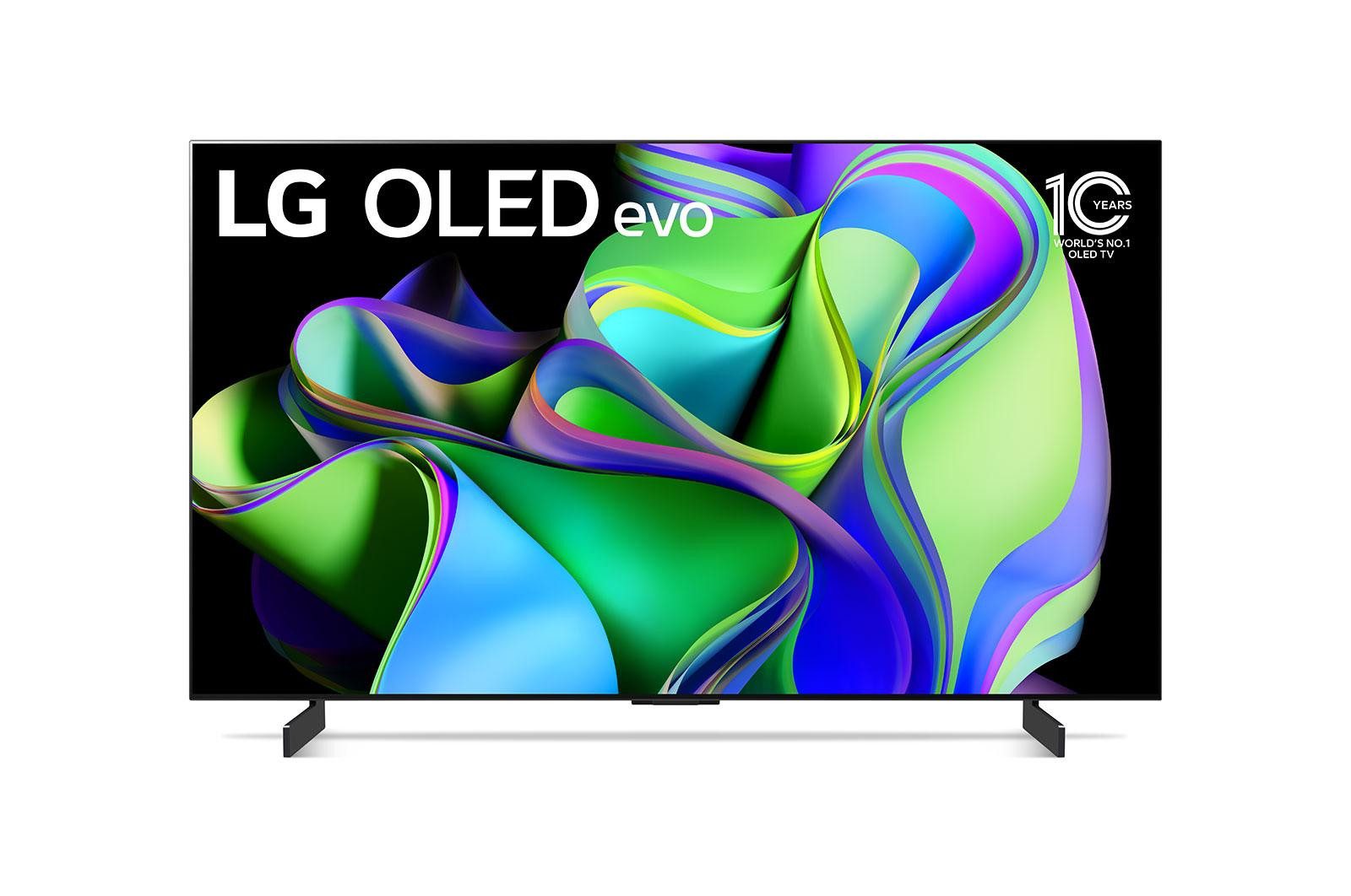 LG OLED42C38LA OLED-Fernseher (106,00 cm/42 Zoll, 4K Ultra HD, Smart-TV)