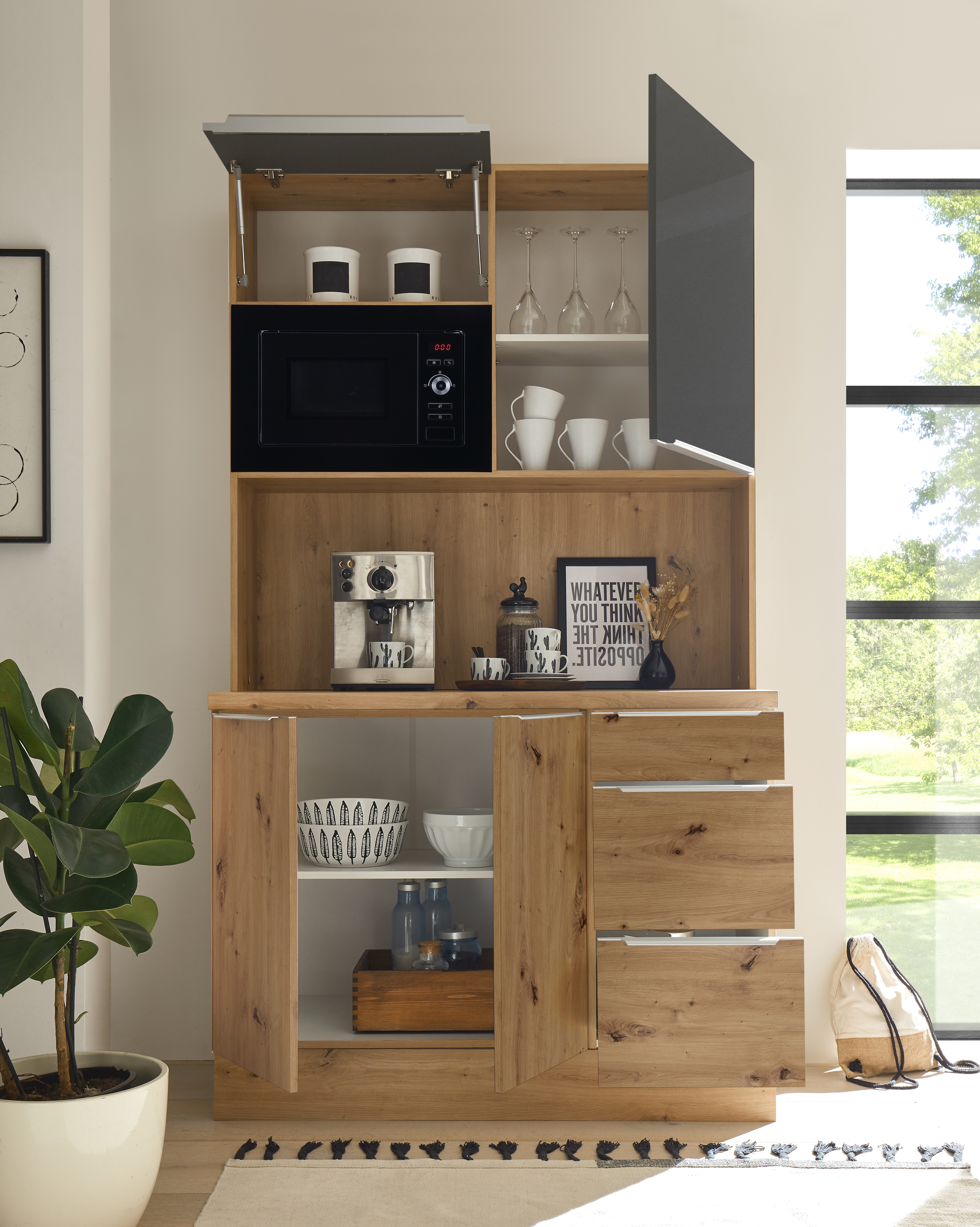 RESPEKTA Buffet Safado aus der Serie Marleen Breite 120 cm, mit Soft-Close, in exklusiver Konfiguration für OTTO