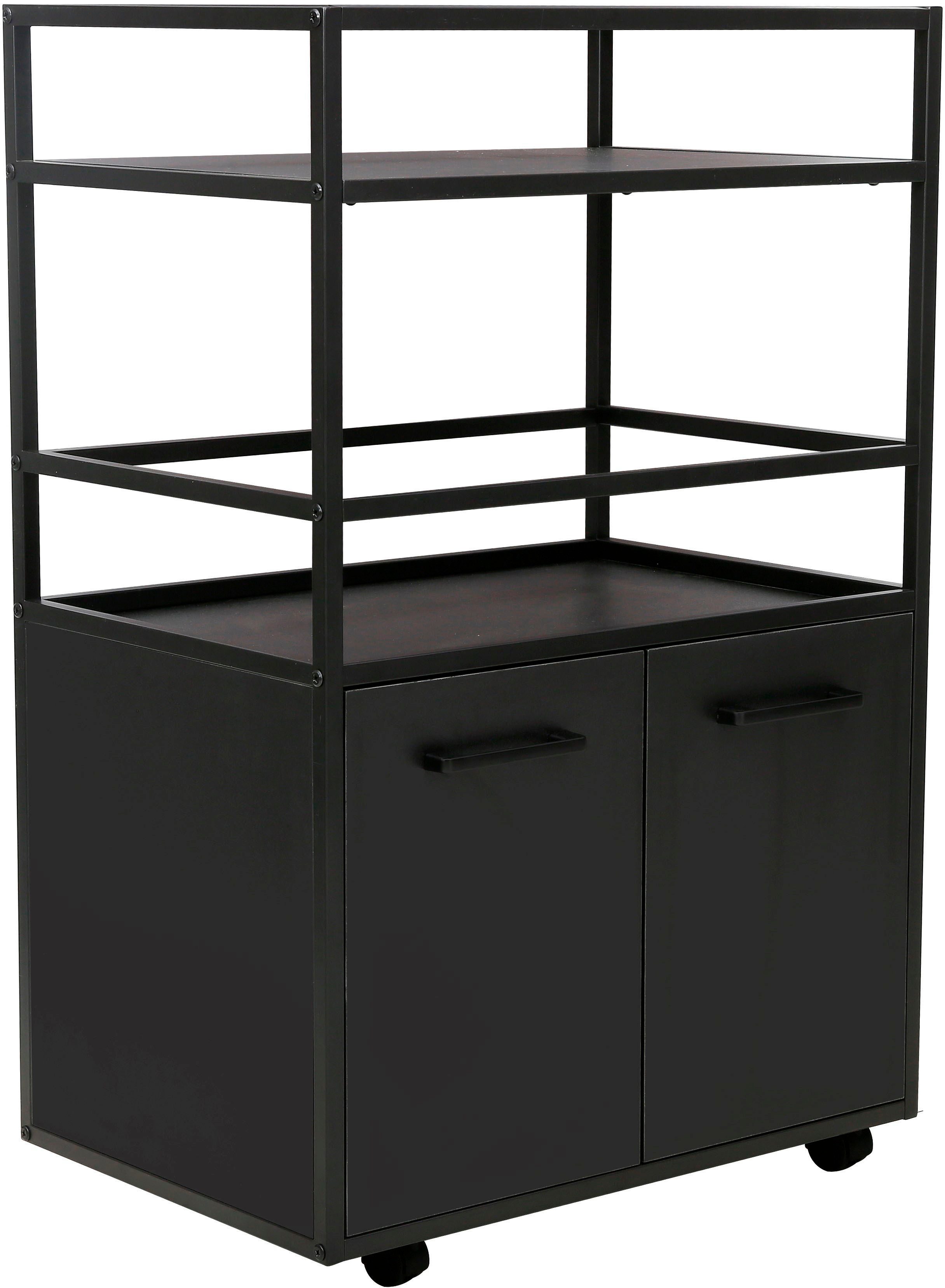 INOSIGN Barschrank Perth (1-St) Barschrank mit 2 Türen & offenem Fach - (B/T/H) 60/40/94 cm