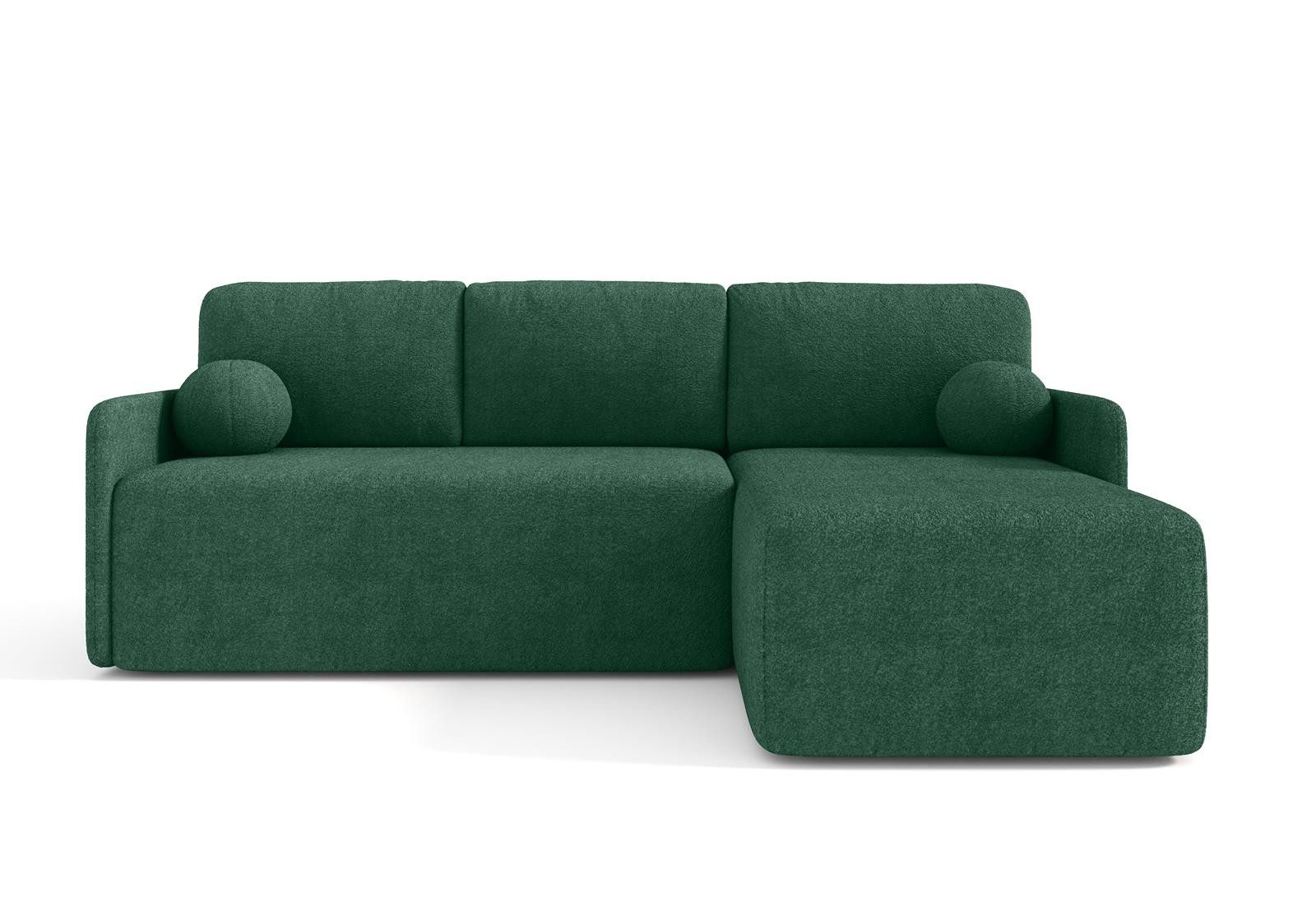 Compleo Ecksofa klein boucle, Eckcouch mit günstig online kaufen