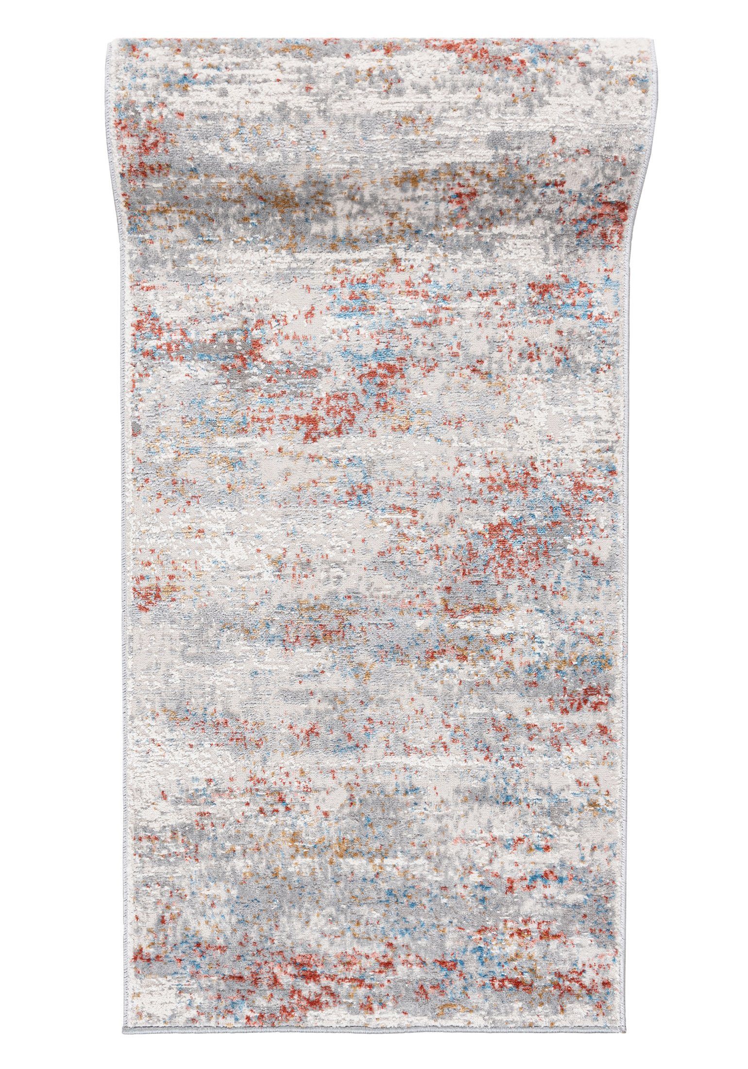 Mazovia Läufer Läufer FlurLäufer Modern für Vorzimmer Schlafzimmer - Abstrakt Muster, 60 x 100 cm, Kurzflor, Meterware