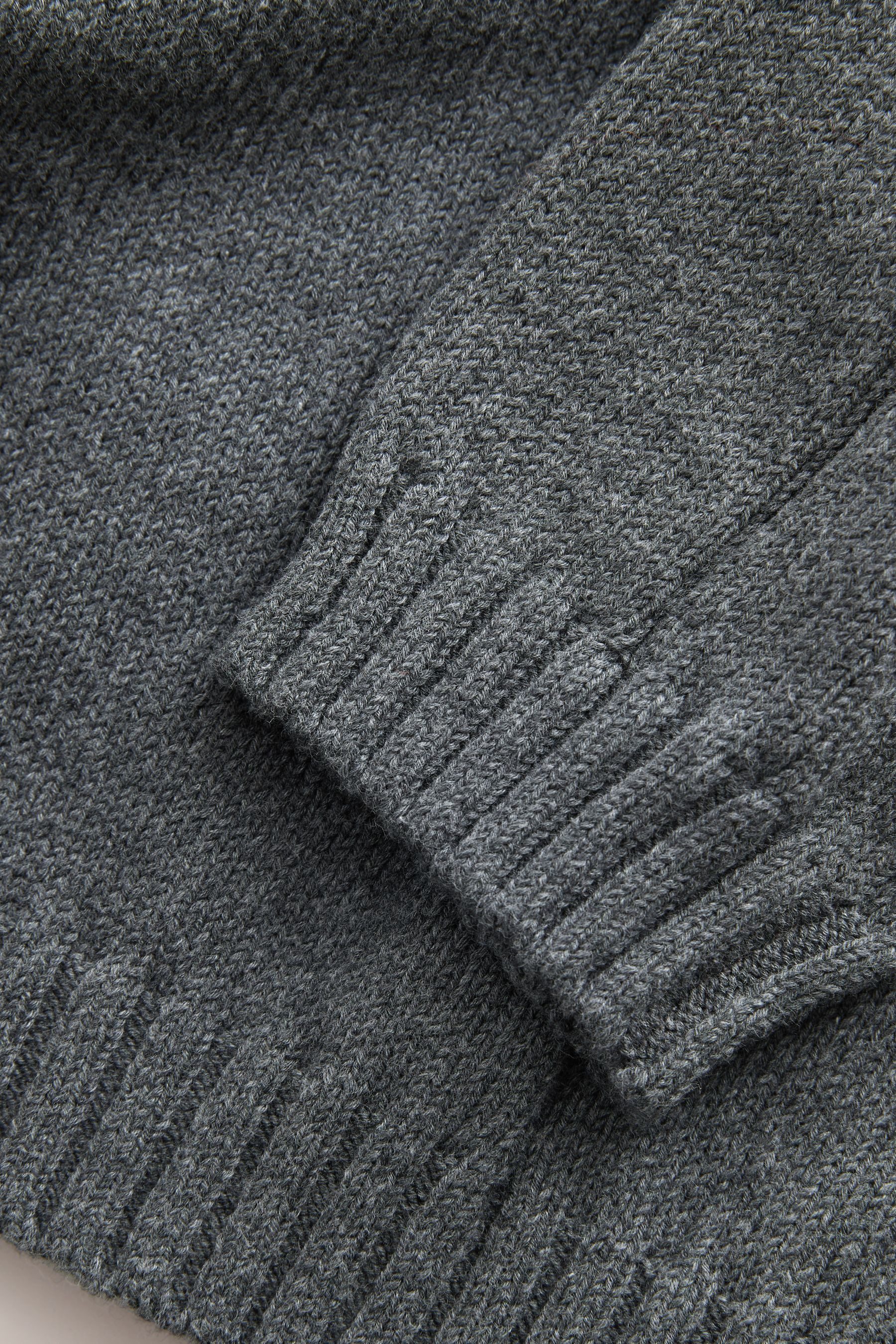 Next Kapuzenpullover Gestricktes Kapuzensweatshirt (1-tlg)