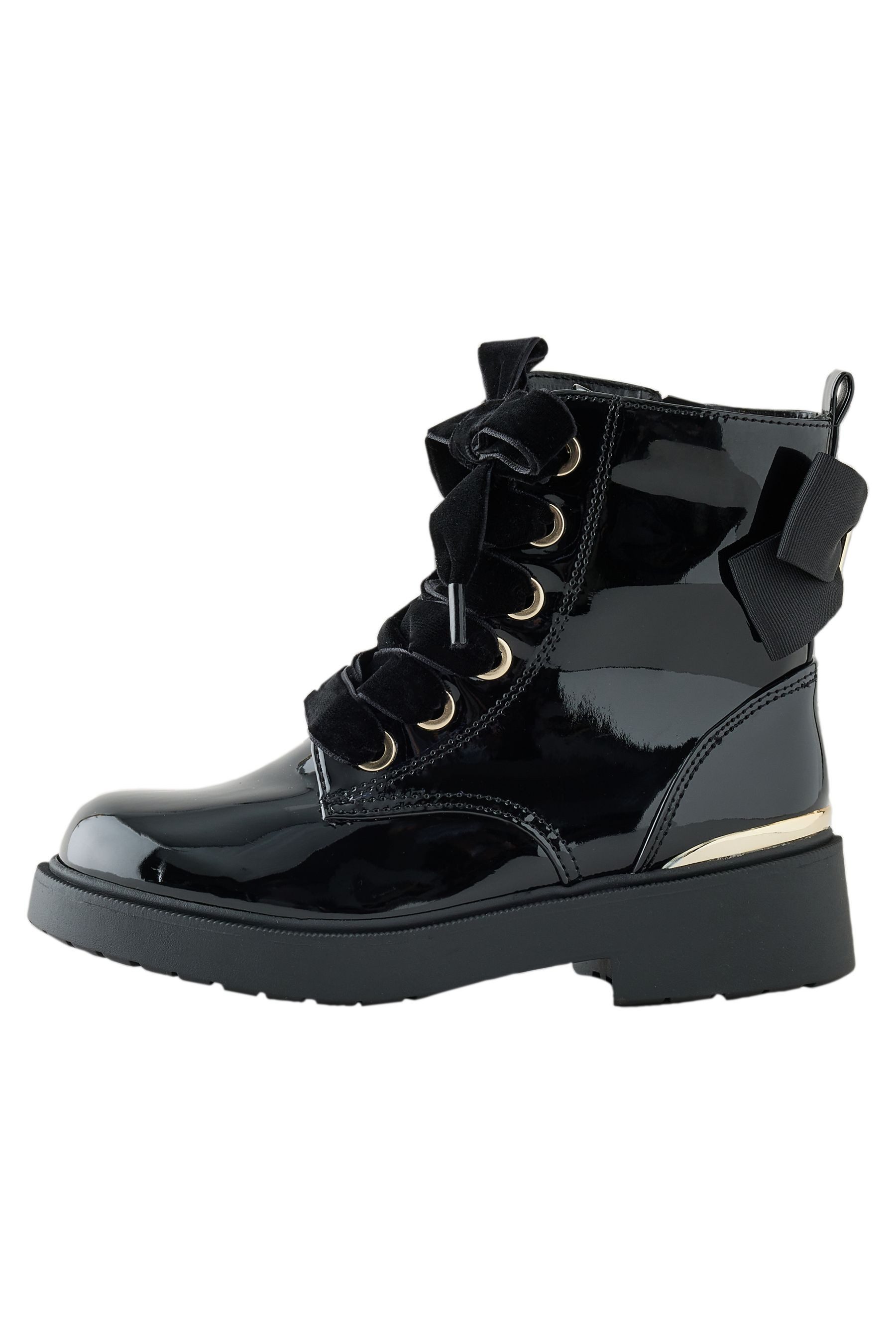 Next Geschnürte Stiefeletten mit Schleife Schnürstiefelette