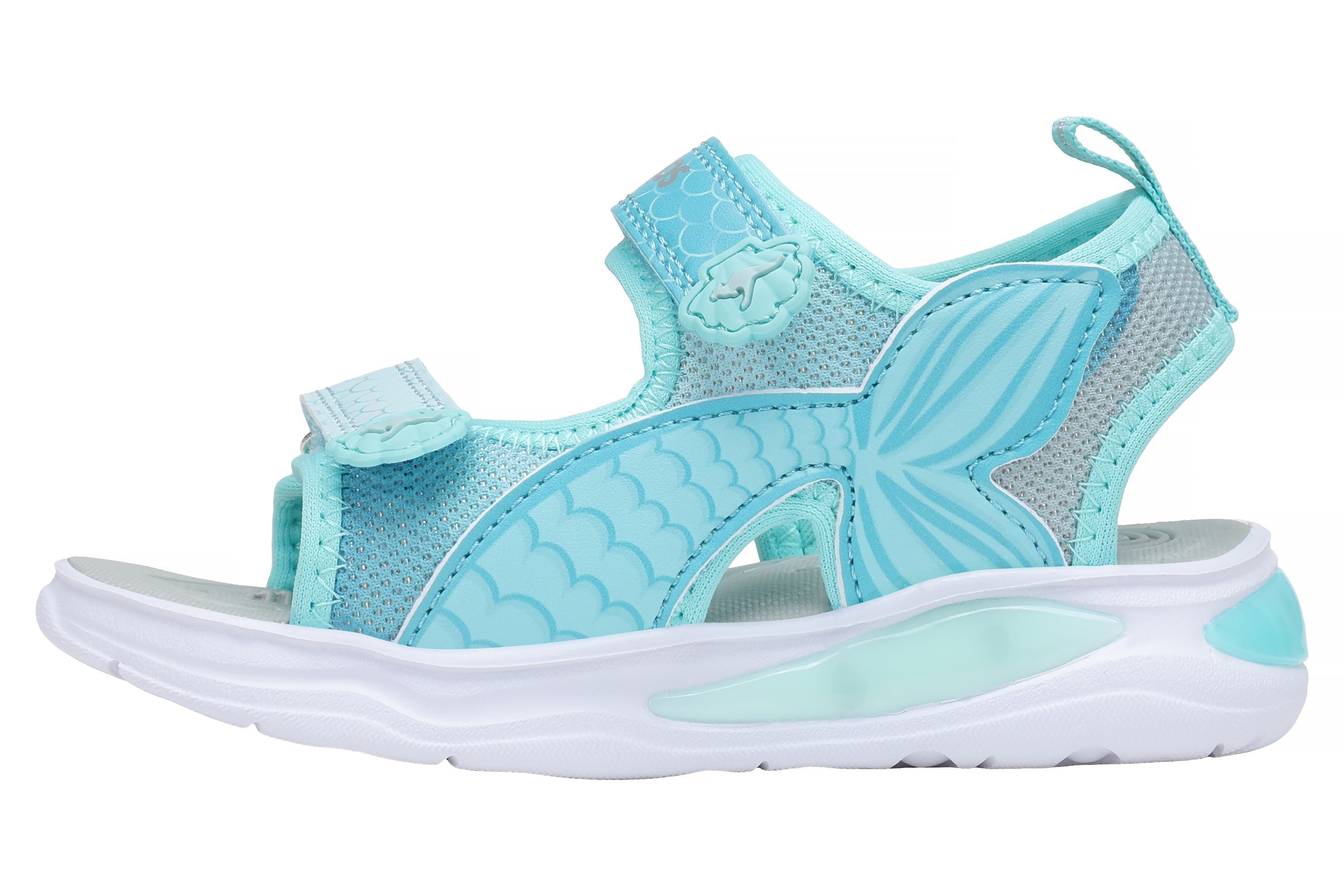 KangaROOS K-SLS ARIEL Sandale mit Blinkfunktion, sportlicher Stil, mit Gummilaufsohle