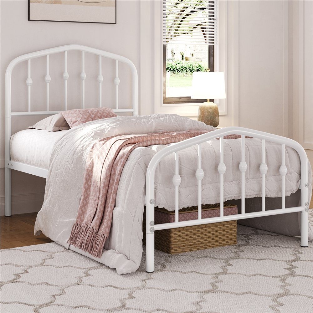 Yaheetech Metallbett 90-160cm (B), Bettrahmen Vintage günstig online kaufen