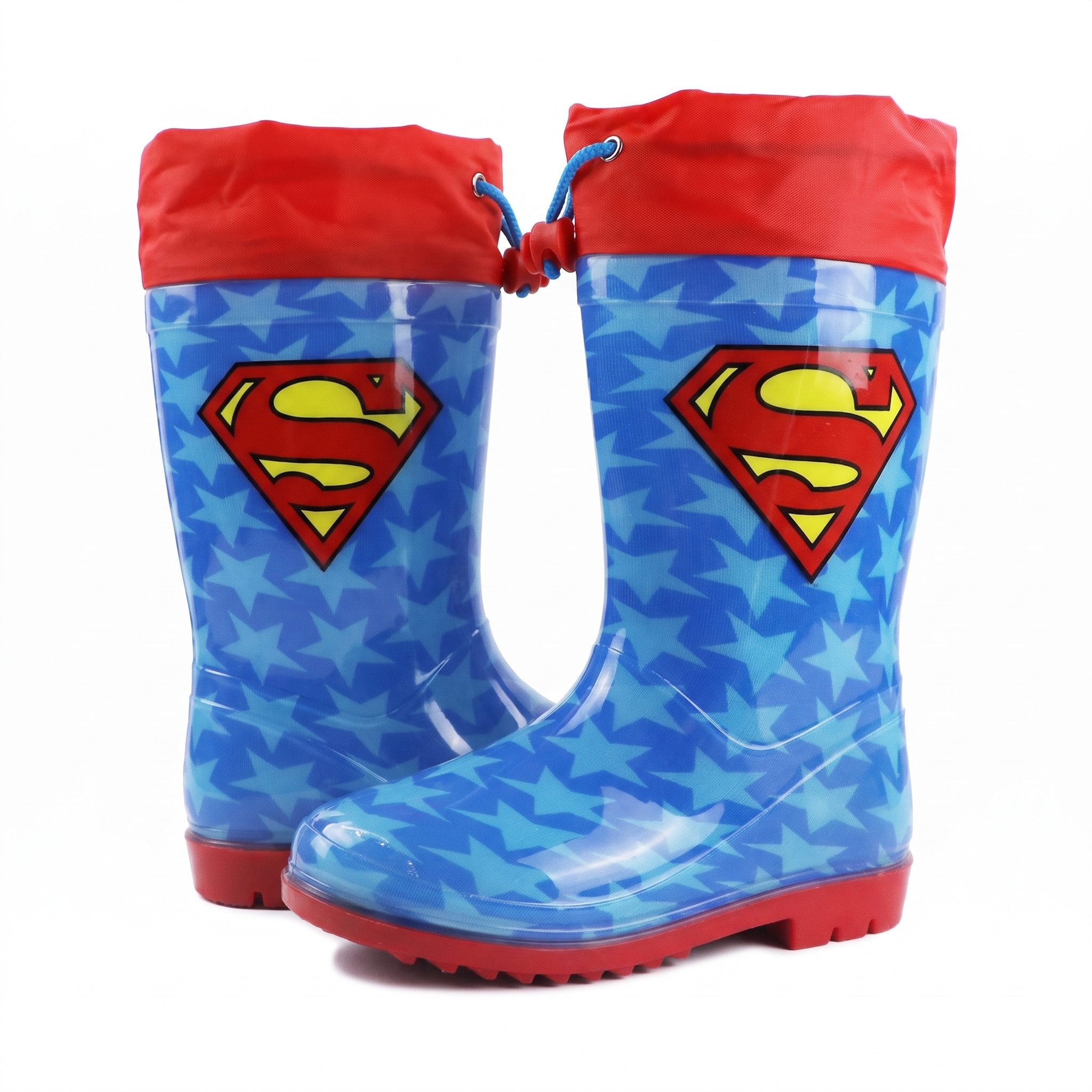 DC Comics DC Comics Superman Kinder Stiefel Regenstiefel Gummistiefel Gr. 25 bis 34 – Bild 5 von 5