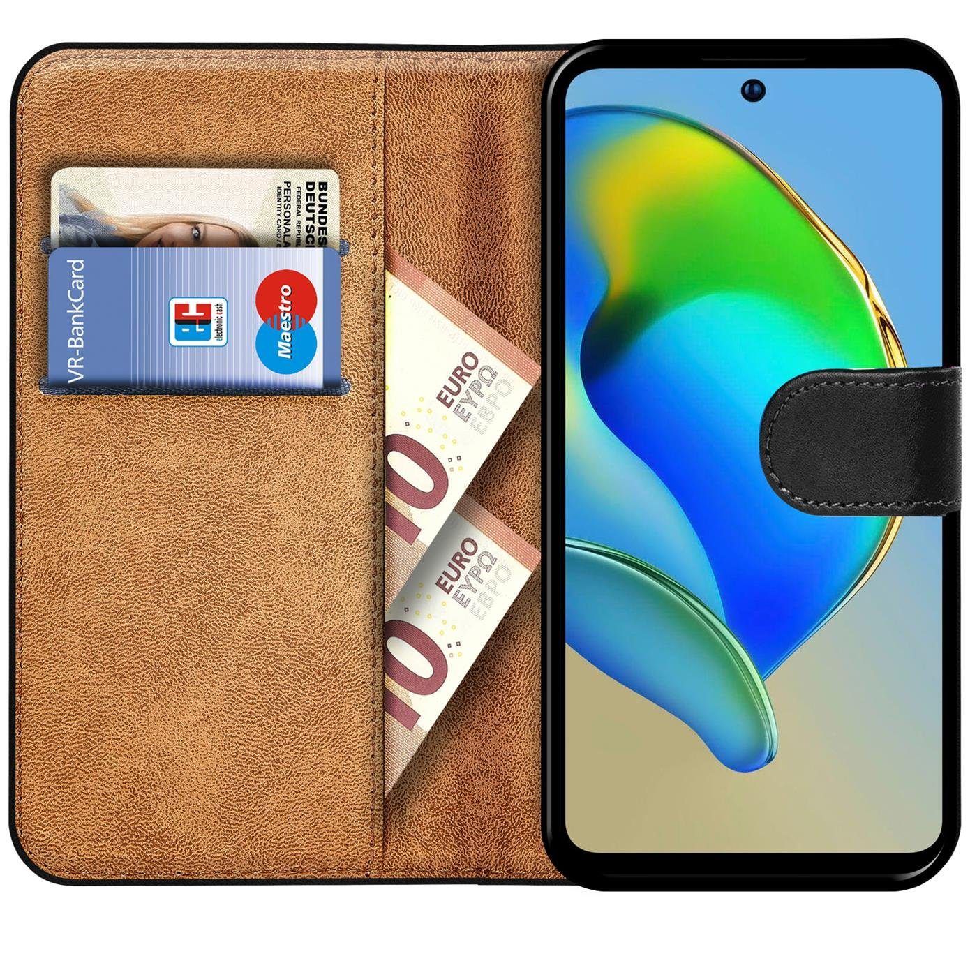 CoolGadget Handyhülle Book Case Handy Tasche für ZTE Blade V40 6,67 Zoll, Hülle Klapphülle Flip Cover für ZTE Blade V40 Schutzhülle stoßfest
