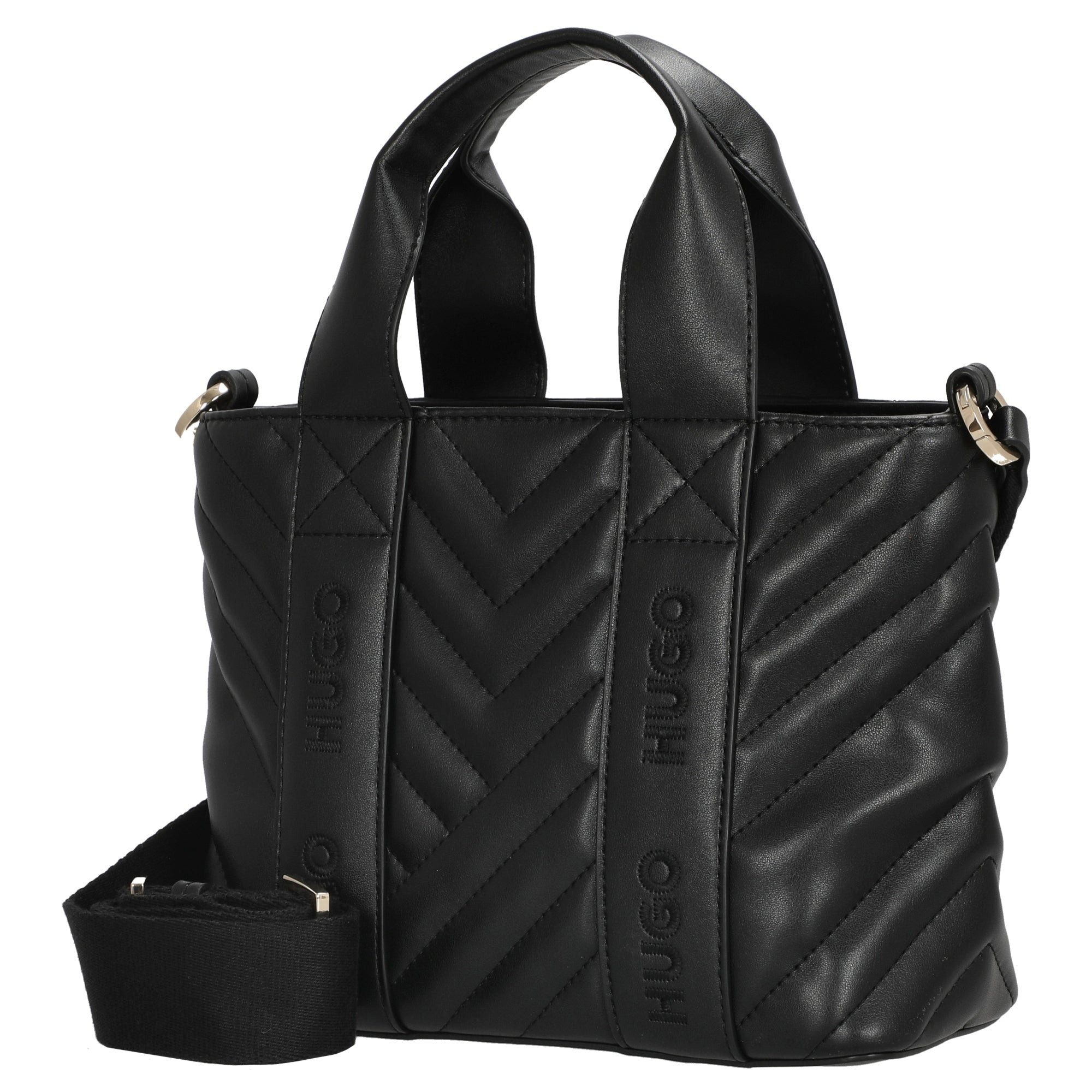 HUGO Handtasche Becky Tote Mini - Henkeltasche 24 cm (black) günstig online kaufen