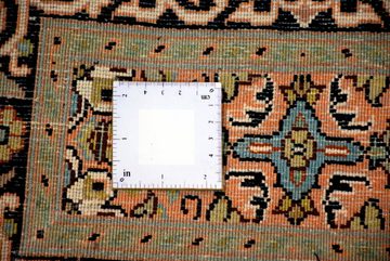 Seidenteppich Boxes 41, Kayoom, rechteckig, Höhe: 10 mm, Einzelstück mit Zertifikat, Wohnzimmer