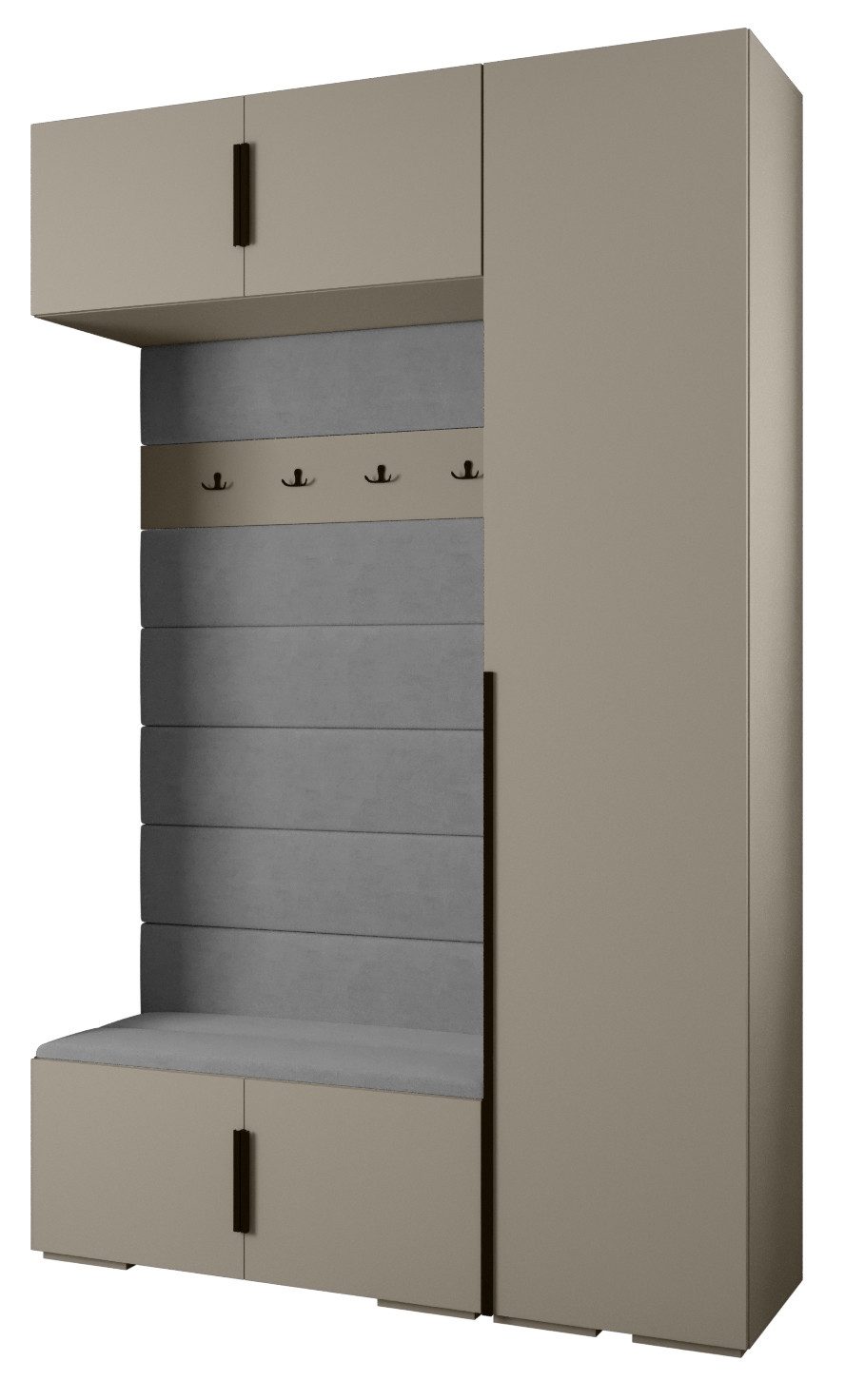 ABIKS MÖBEL Kompaktgarderobe INOVA 1 SATZ günstig online kaufen