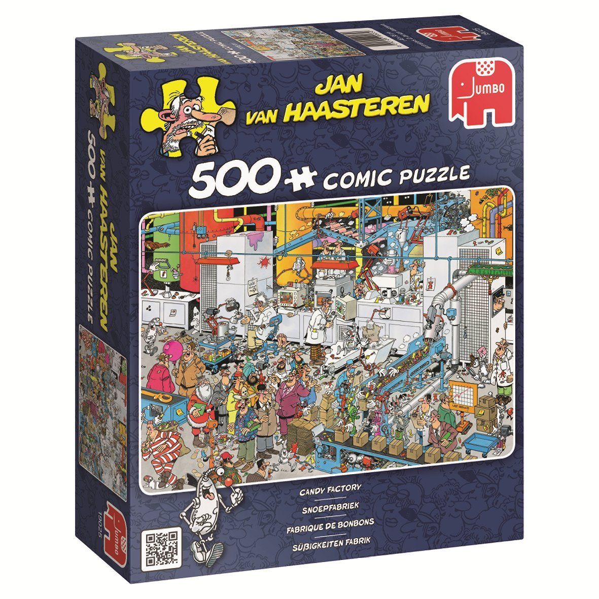 Puzzle Jan van Haasteren - Süßigkeitenfabrik 500 Teile Puzzle
