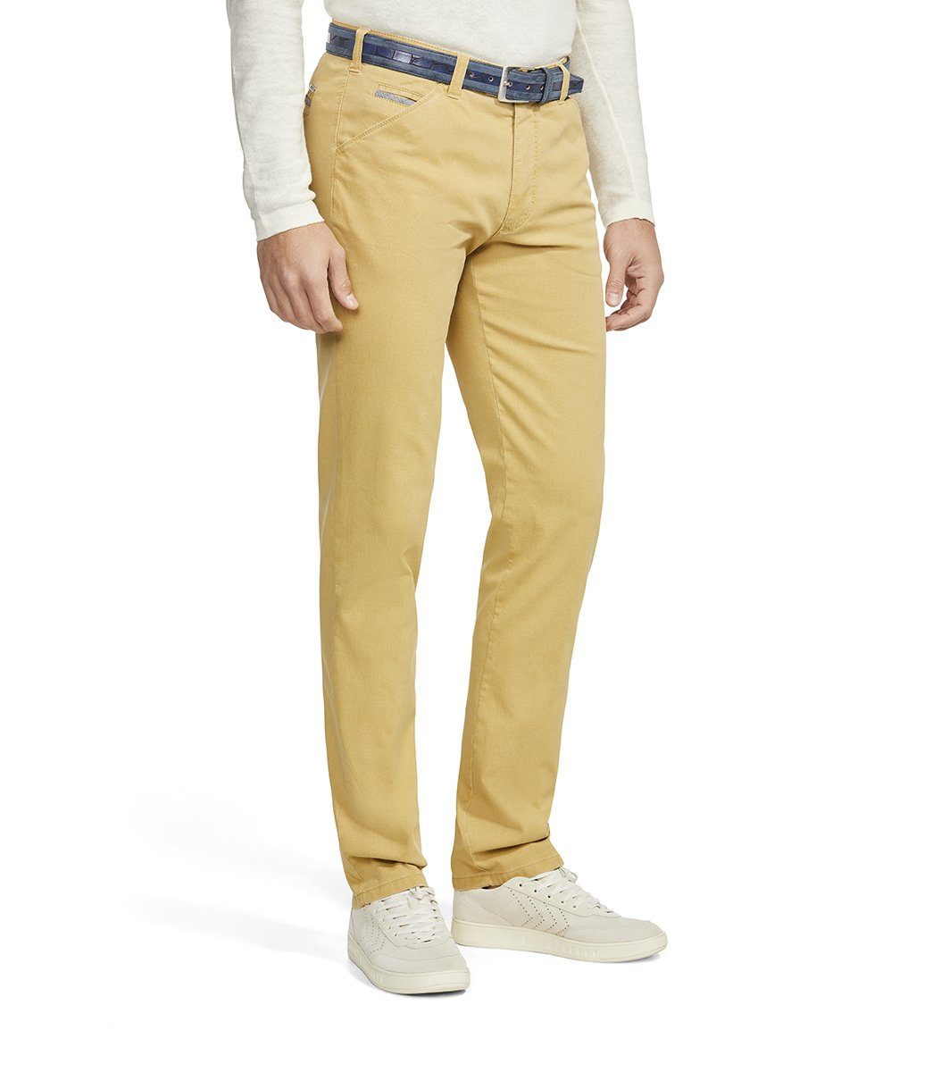 MEYER Chinohose Baunwollchino Modell CHICAGO (1-tlg) mit Diagonaltaschen