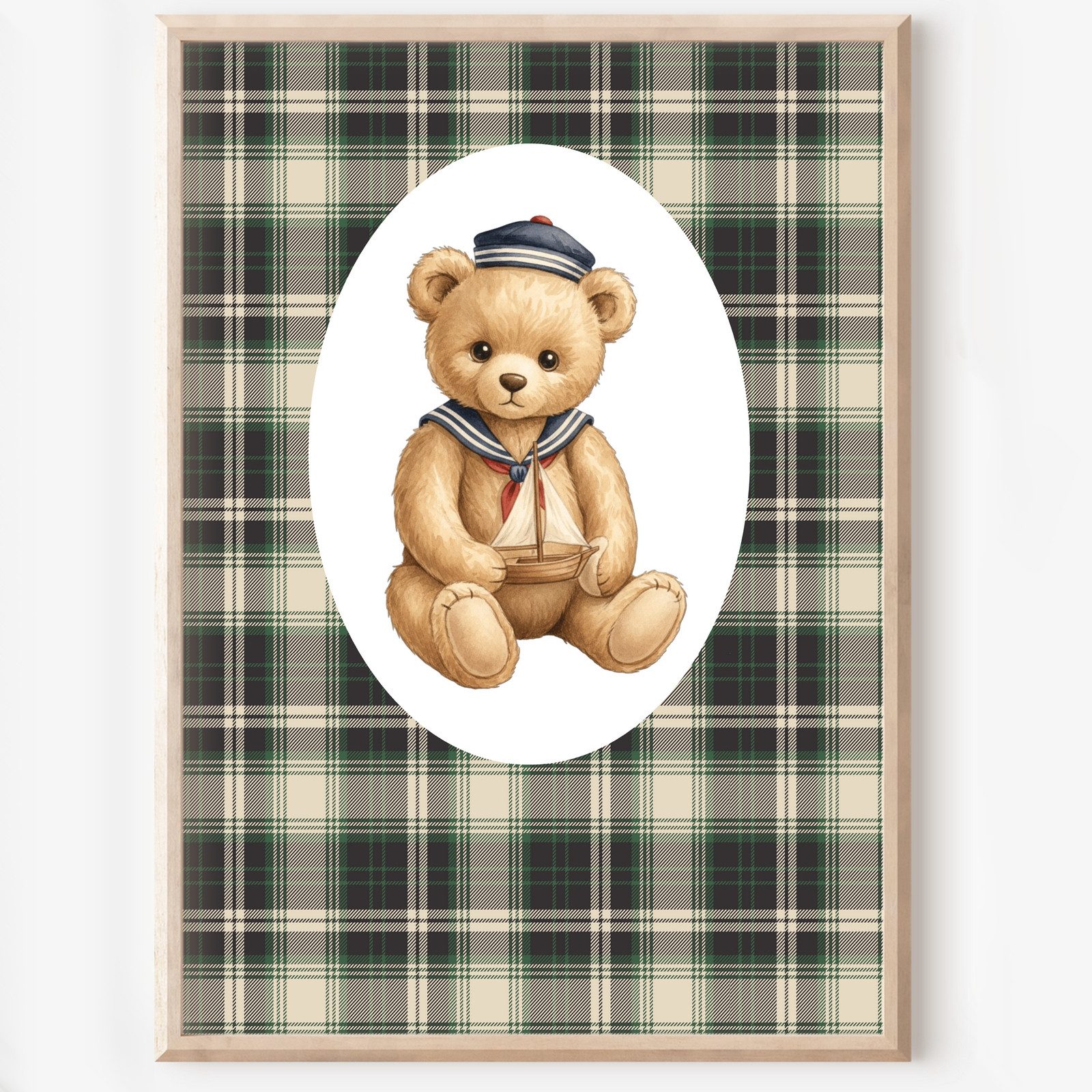 homestyle-accessoires Poster Kinderzimmer Bilderwand 10erSet Bilderset Babyzimmer, (10 St), - Ohne Bilderrahmen - Sorgfältige & sichere Verpackung