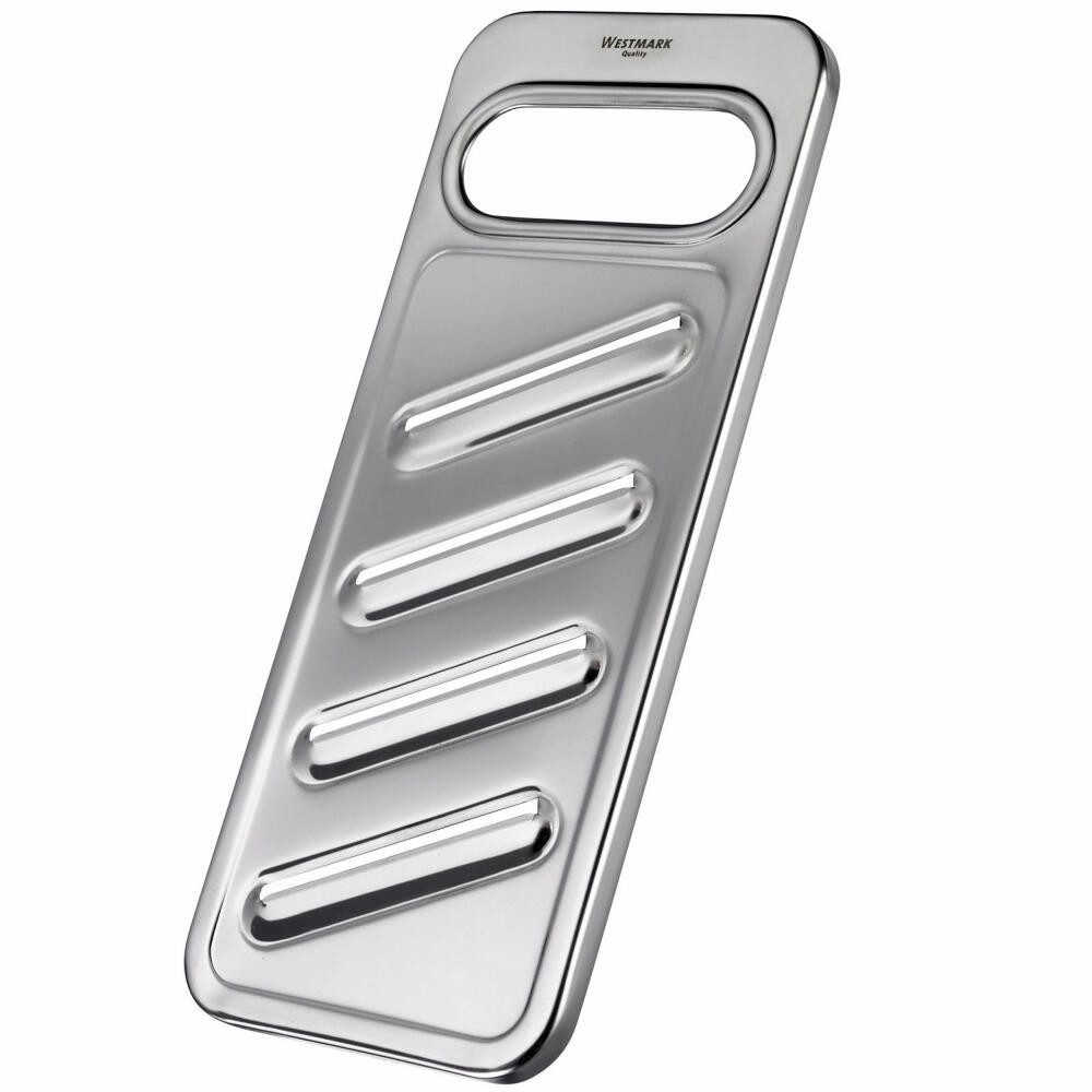 WESTMARK Multireibe Rostfreier Edelstahl, Steel, Silber, Gurkenhobel/Gemüsehobel, Edelstahl