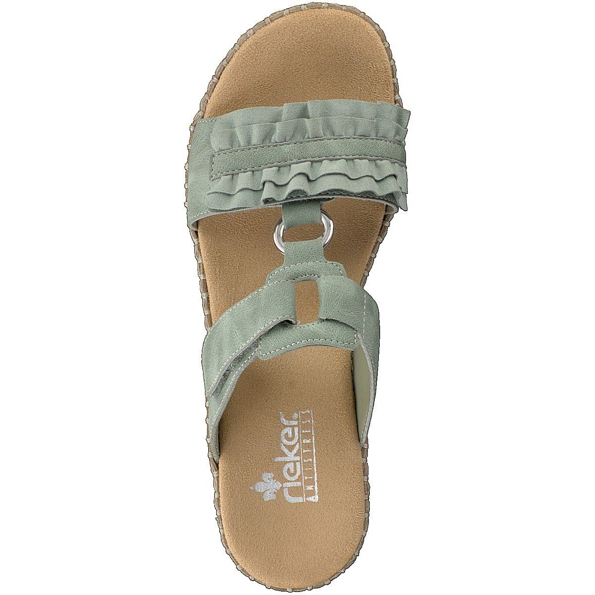 Rieker Rieker Damen Pantolette mint Pantolette