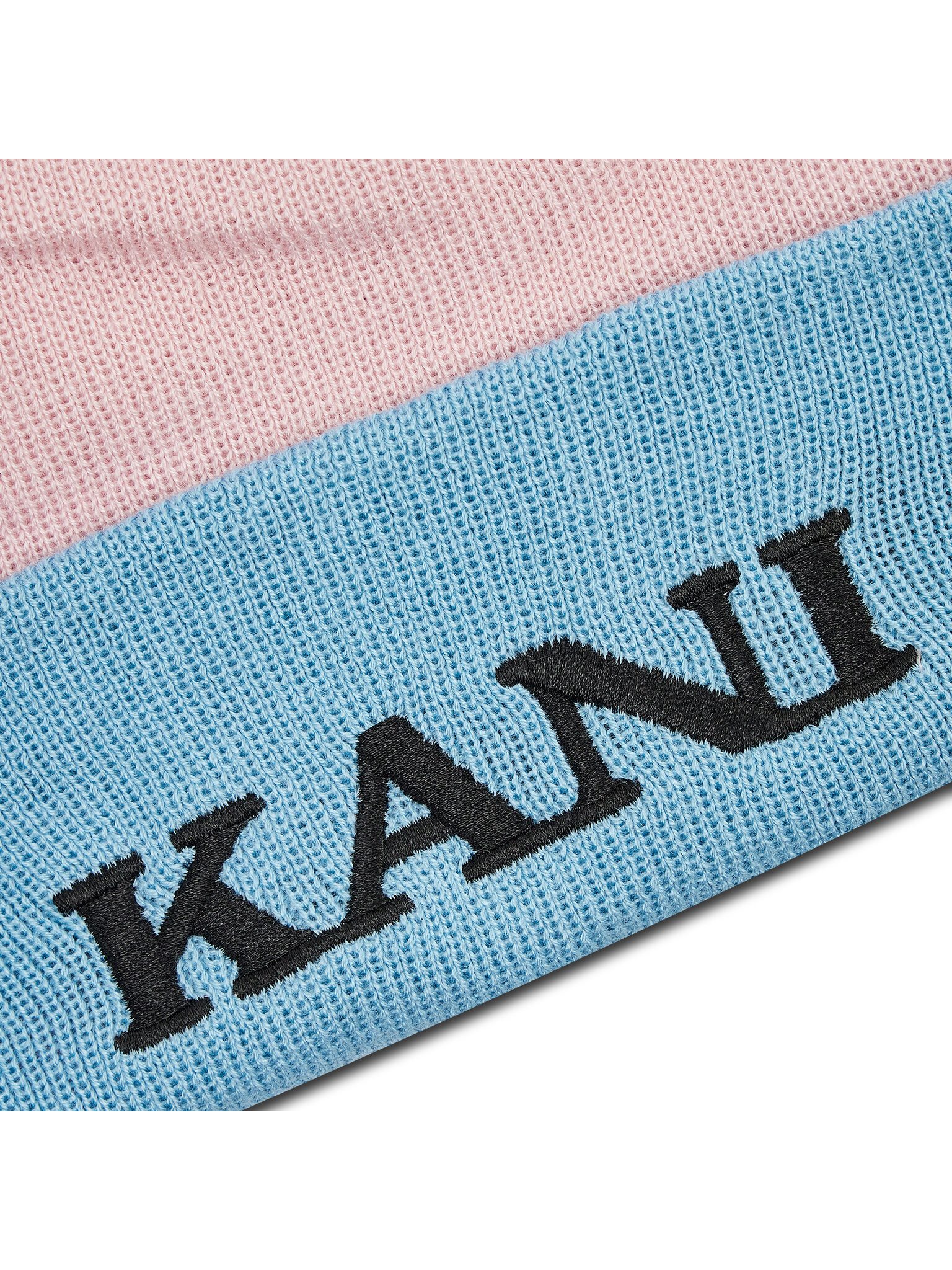 Karl Kani Strickmütze Mütze Retro Block Beanie 7020114 Rose/Light Blue