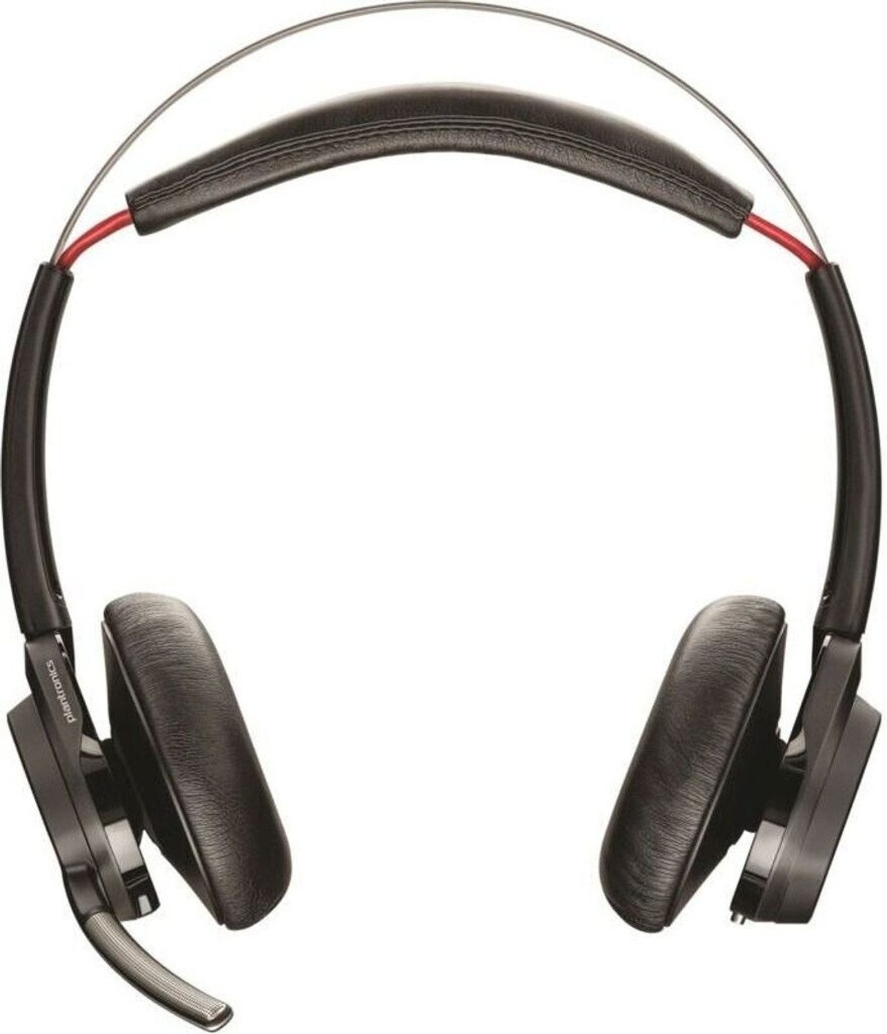 Plantronics Voyager Focus UC Wireless-Headset (Bluetooth, Bis zu 12 Stunden Sprechzeit (10 mit eingeschaltetem ANC)