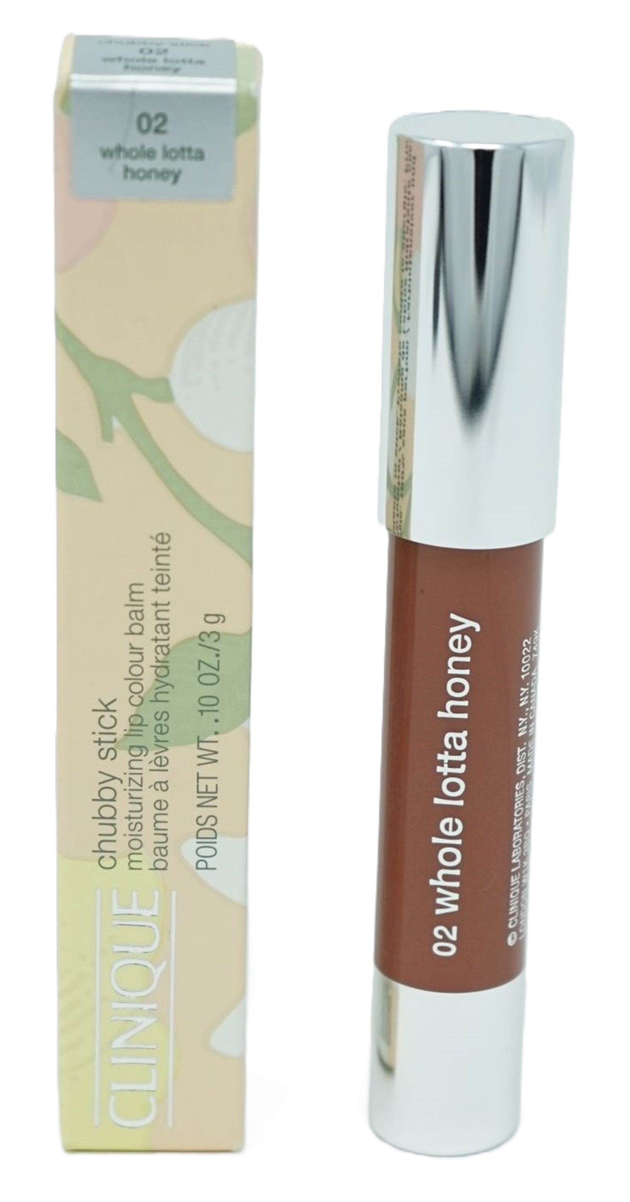 CLINIQUE Lippenstift CLINIQUE Tinted Lippenbalsam Balm Chubby Stick 02-Whole Lotta Honey 3g