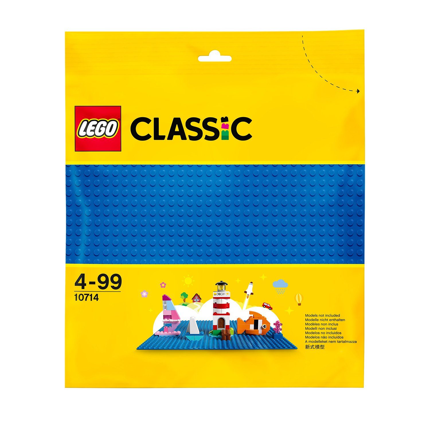 LEGO® LEGO Blaue Bauplatte Konstruktionsspielsteine