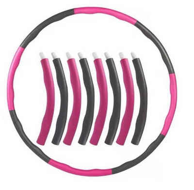 BAYLI Hula-Hoop-Reifen Hula Hoop Reifen für Erwachsene, gepolsterter Bauchtrainer aus Schaum