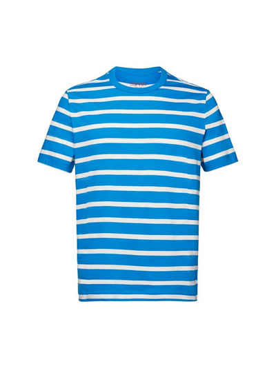 Esprit T-Shirt Gestreiftes T-Shirt aus Baumwolljersey (1-tlg)