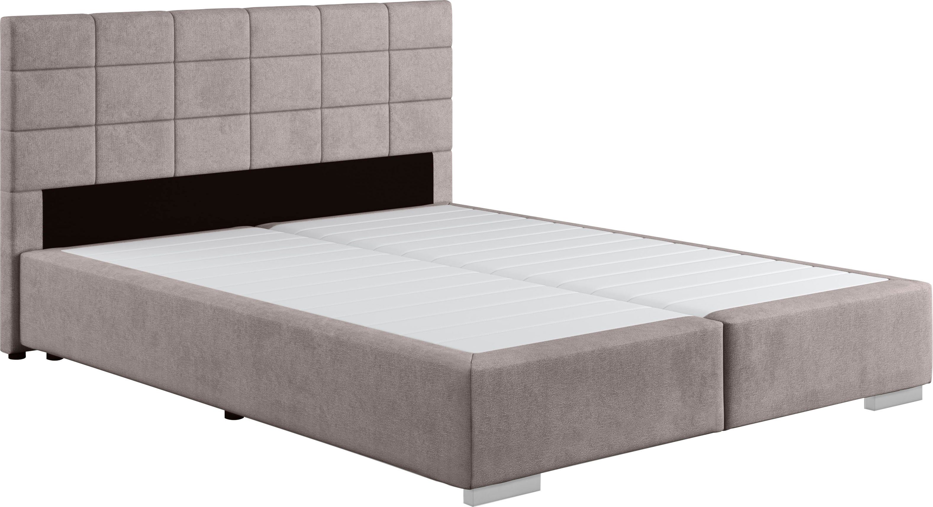 COTTA Boxspringbett Simba, wahlweise mit oder ohne Matratze und Topper bestellbar