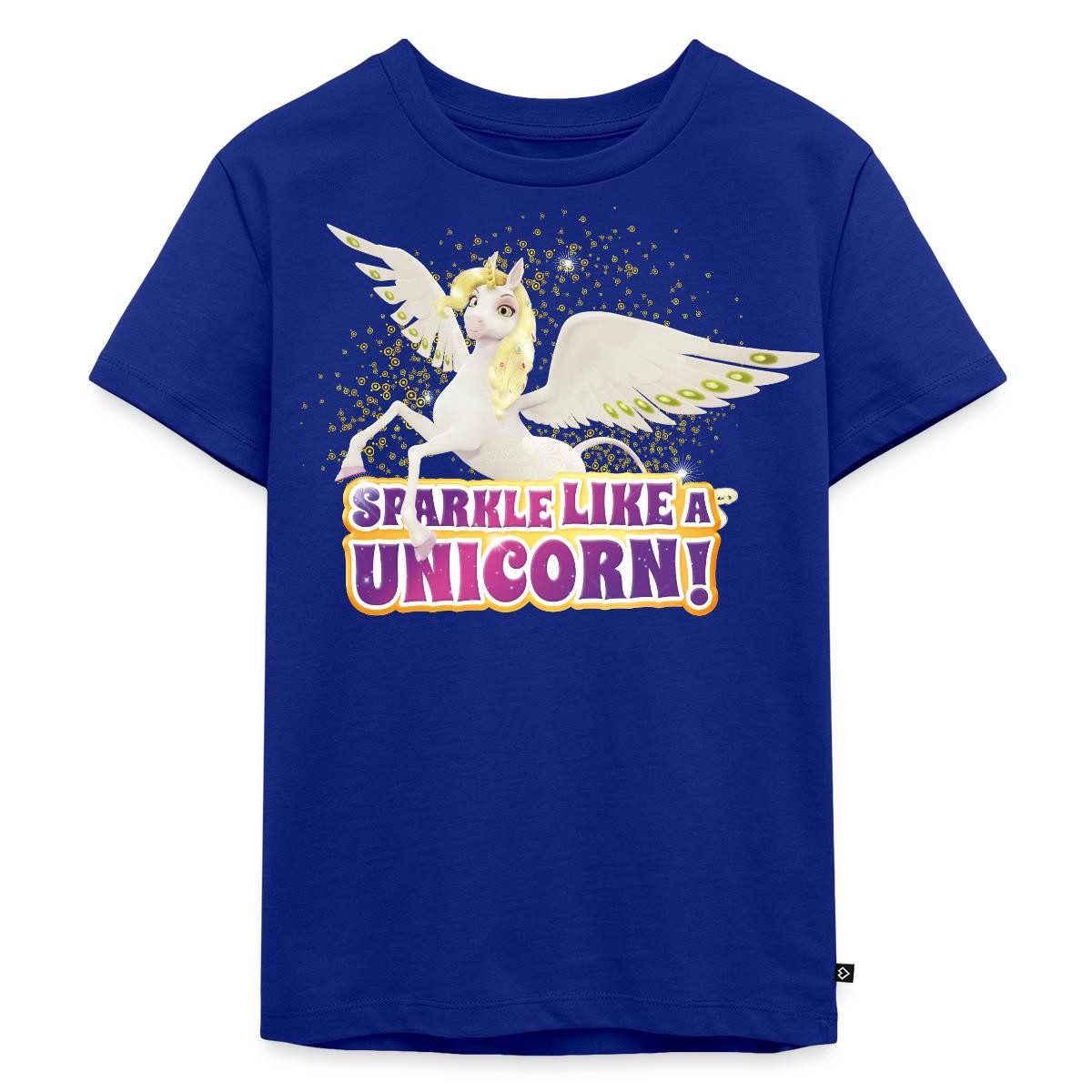 T-Shirt Mia and Me Onchao Glitzer Wie Ein Einhorn Kinder Premium T-Shirt