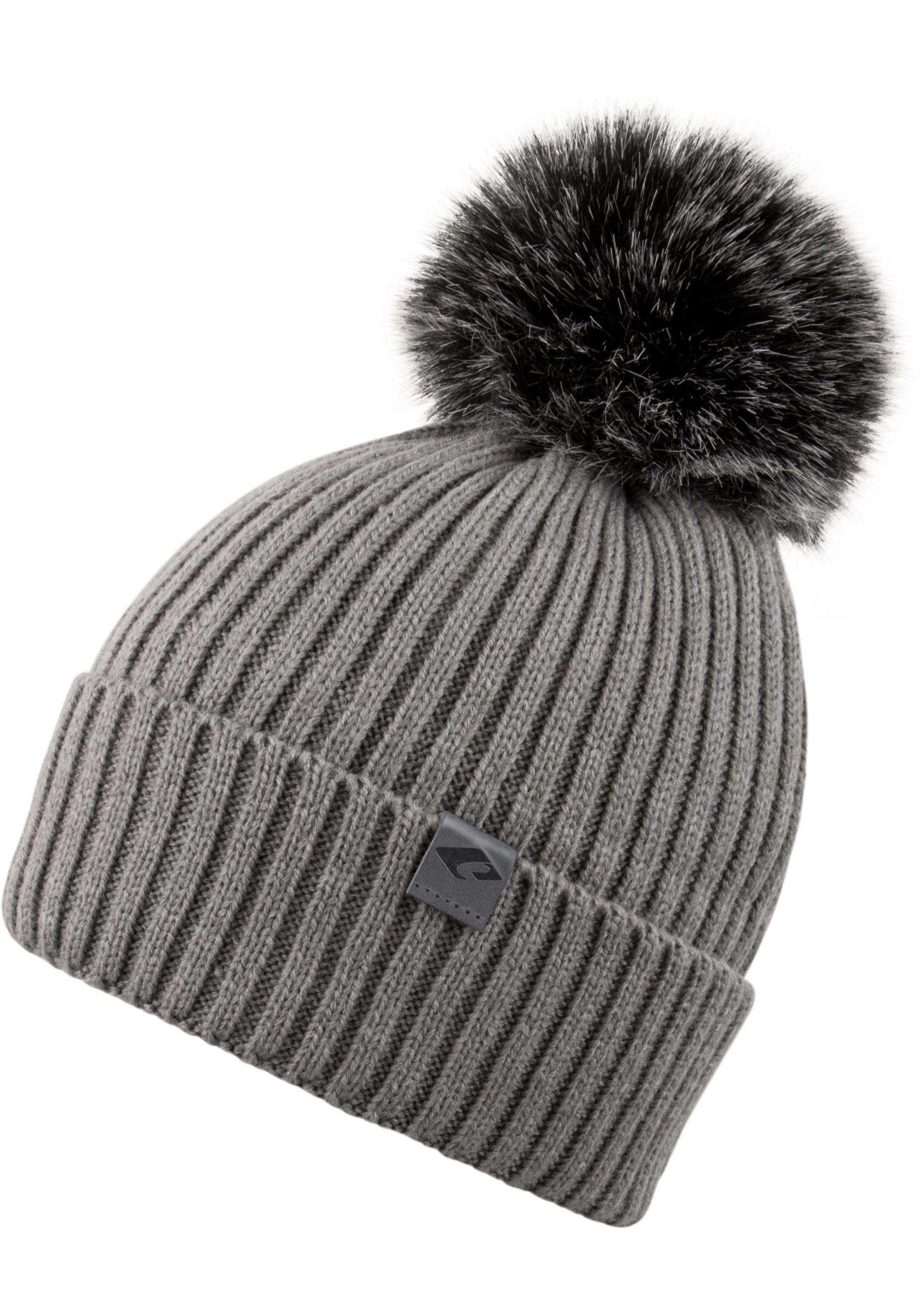 chillouts Bommelmütze Hazel Hat grey