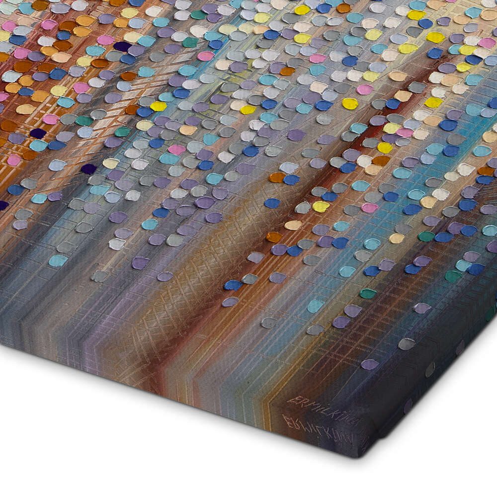 Posterlounge Wandbild Abendleuchten über der Stadt, Ekaterina Ermilkina, erhältlich als Poster, Leinwandbild, Wandsticker oder Acrylglasbild – Bild 3 von 5