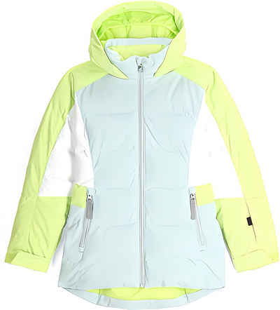 Spyder Skijacke Zadie Synthetic Down Skijacke für Kinder - Farbe wintergreen