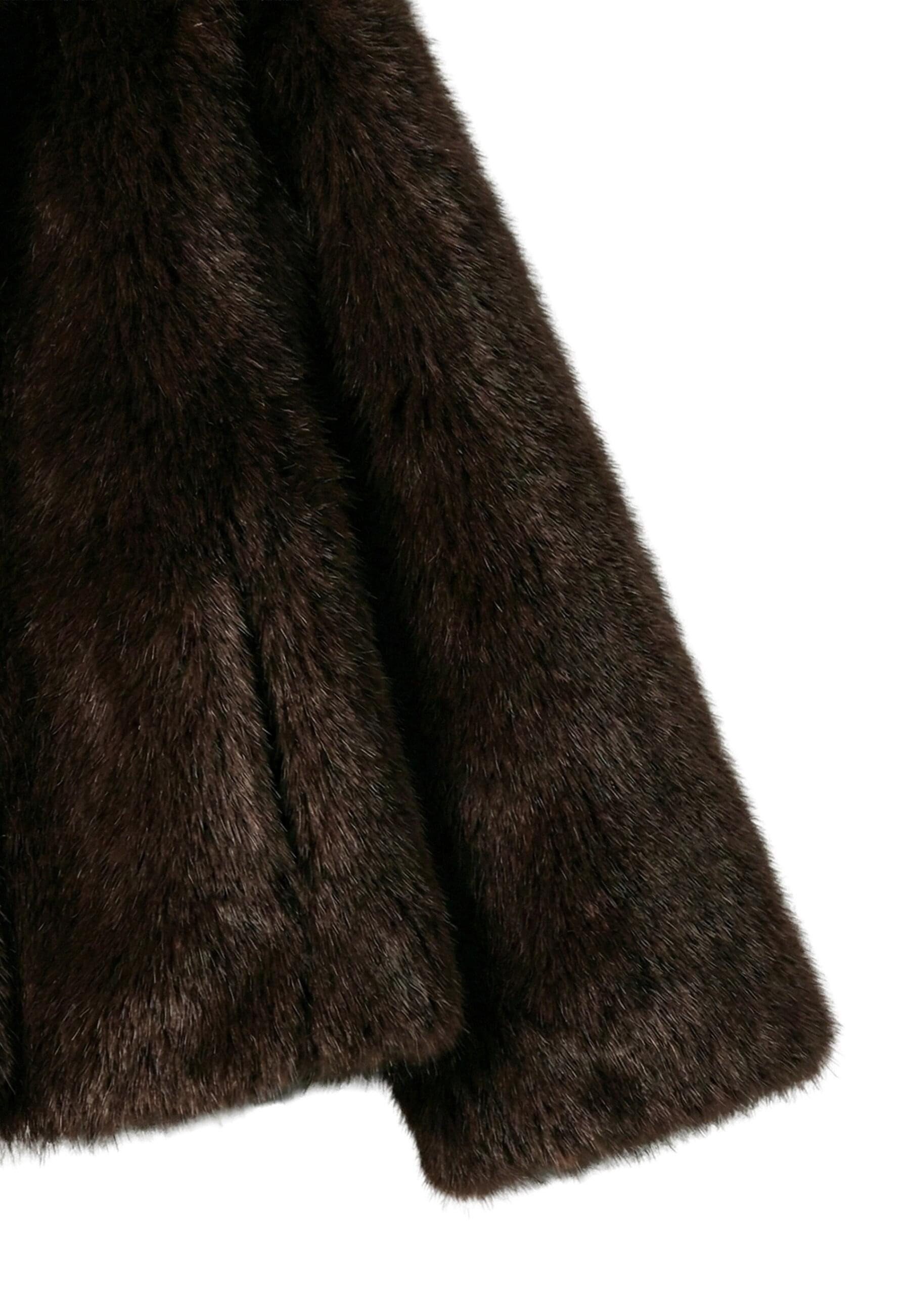 URBAN CLASSICS Winterjacke Urban Classics Ladies Short Faux Fur Jacket (1-St) – Bild 3 von 5