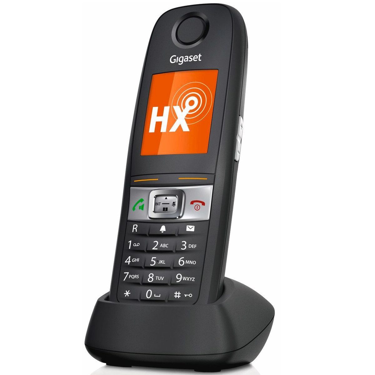 Gigaset E630HX robustes Schnurloses DECT-Telefon (Mobilteile: 1, Wasserdicht, Staubdicht, Schutzklasse IP65)
