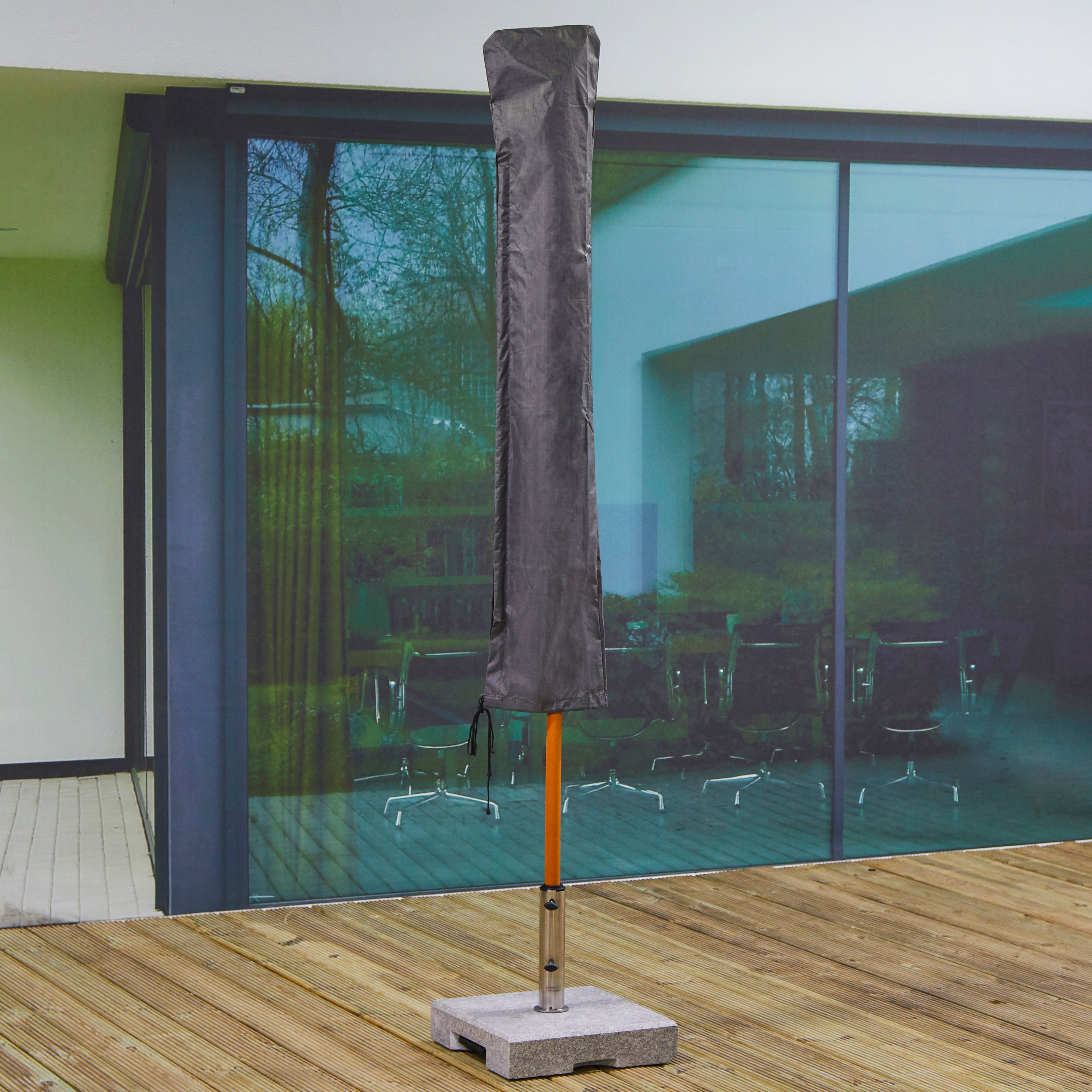 winza outdoor covers Sonnenschirm-Schutzhülle, geeignet für Schirme bis ø 300 cm, Maße 165x30 cm – Bild 2 von 5