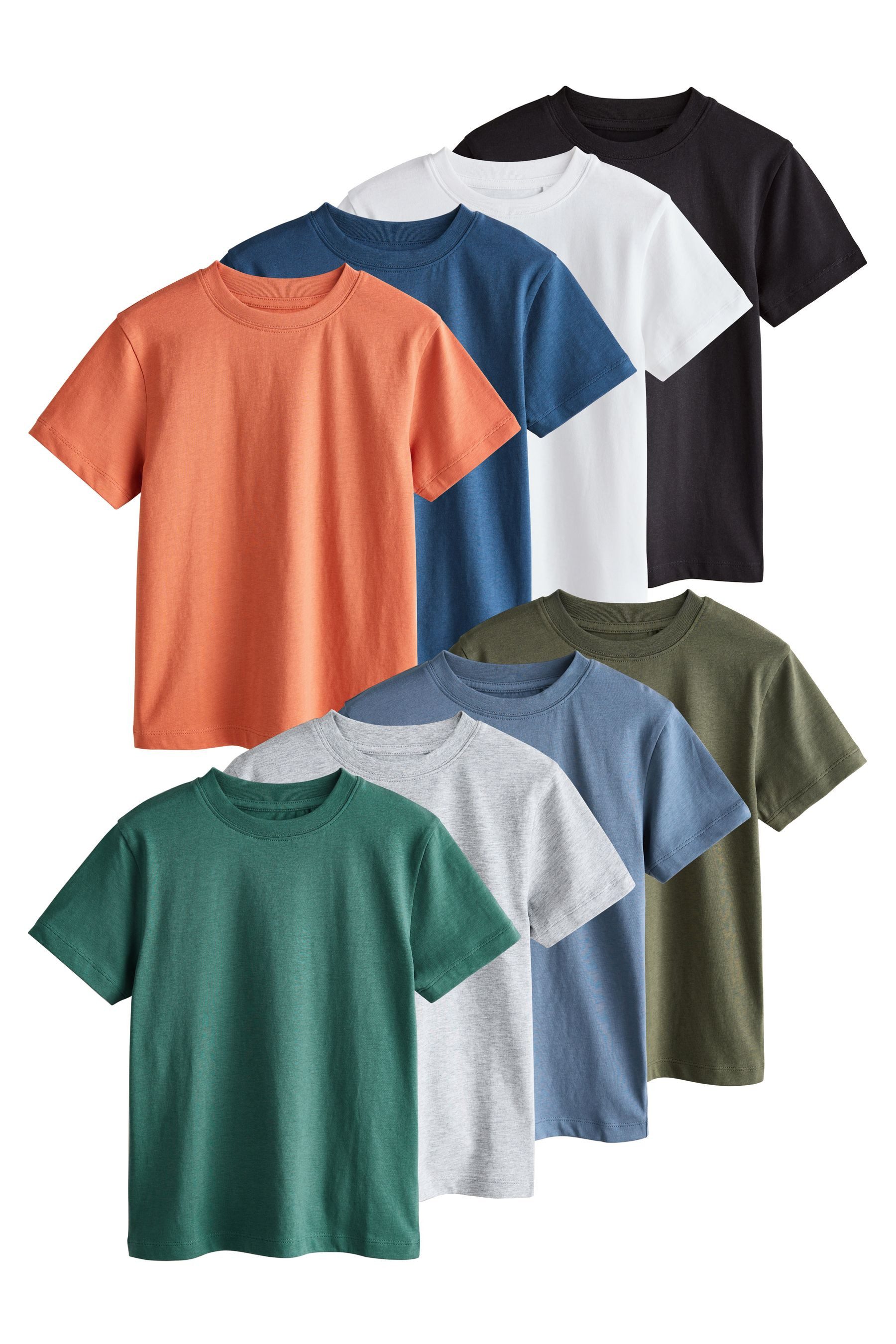 Next T-Shirt T-Shirts im 8er-Pack (8-tlg)