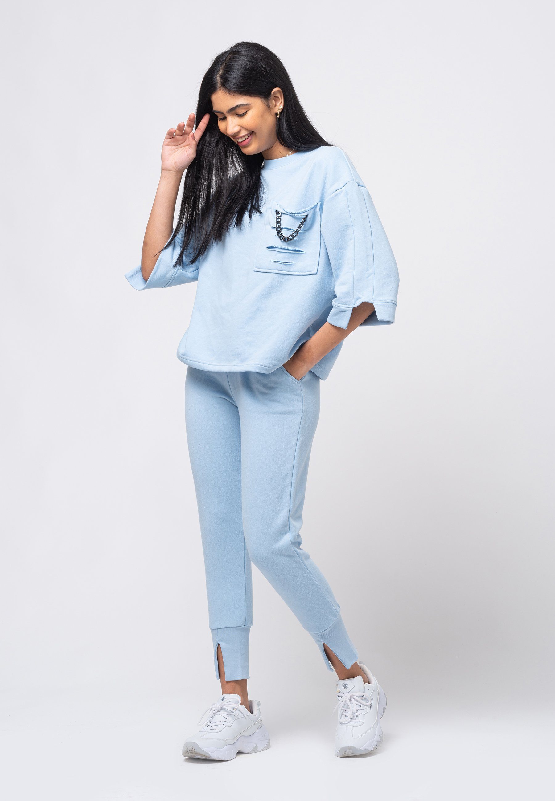 Tom Barron Freizeitanzug Loungewear Set Cozy Chic