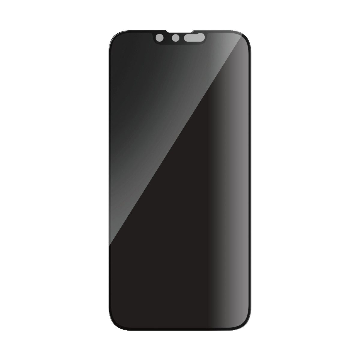 CARE by PanzerGlass Displayschutzglas Ultra-Wide Fit Privacy Screen Protection für Apple iPhone 13/13 Pro, Apple iPhone 14, Apple iPhone 16e, Displayschutzfolie, Schutzfolie, Bildschirmschutz, kratz- & stoßfest