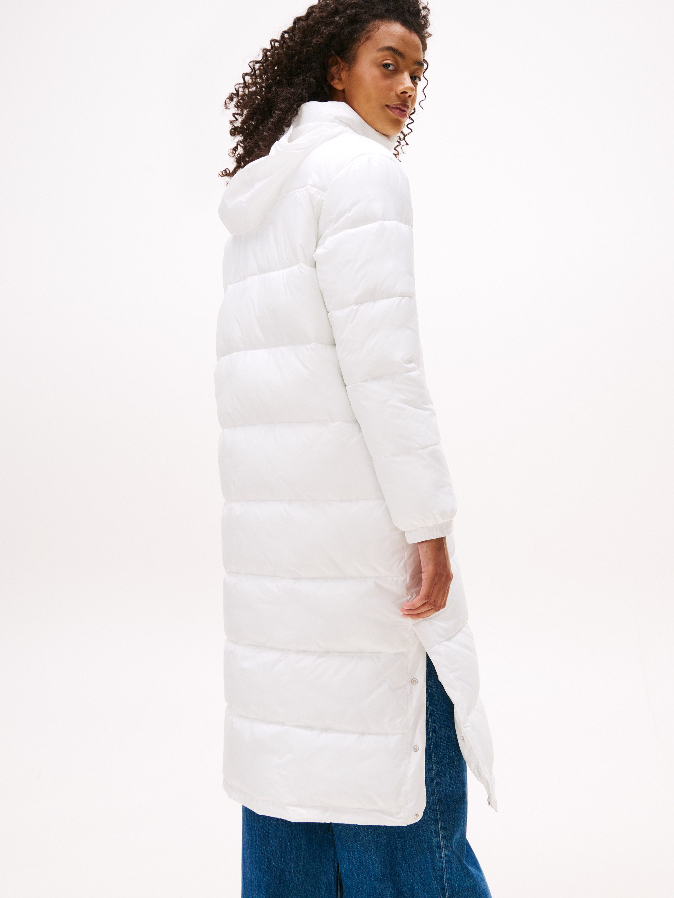 Tommy Jeans Steppmantel TJW MAXI PCKBL HOOD ESS PUFFER günstig online kaufen