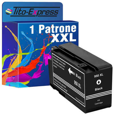 Tito-Express ersetzt HP 950 XL 950XL Black Tintenpatrone (für Officejet Pro 8610 8600 8100 8620 8100 8615 8625 8630 8640 8660)