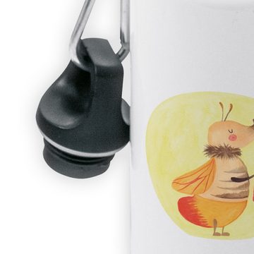 Mr. & Mrs. Panda Trinkflasche Glühwürmchen - Weiß - Geschenk, lustige Sprüche, Heiratsantrag, Tiere, Fröhliche Motive