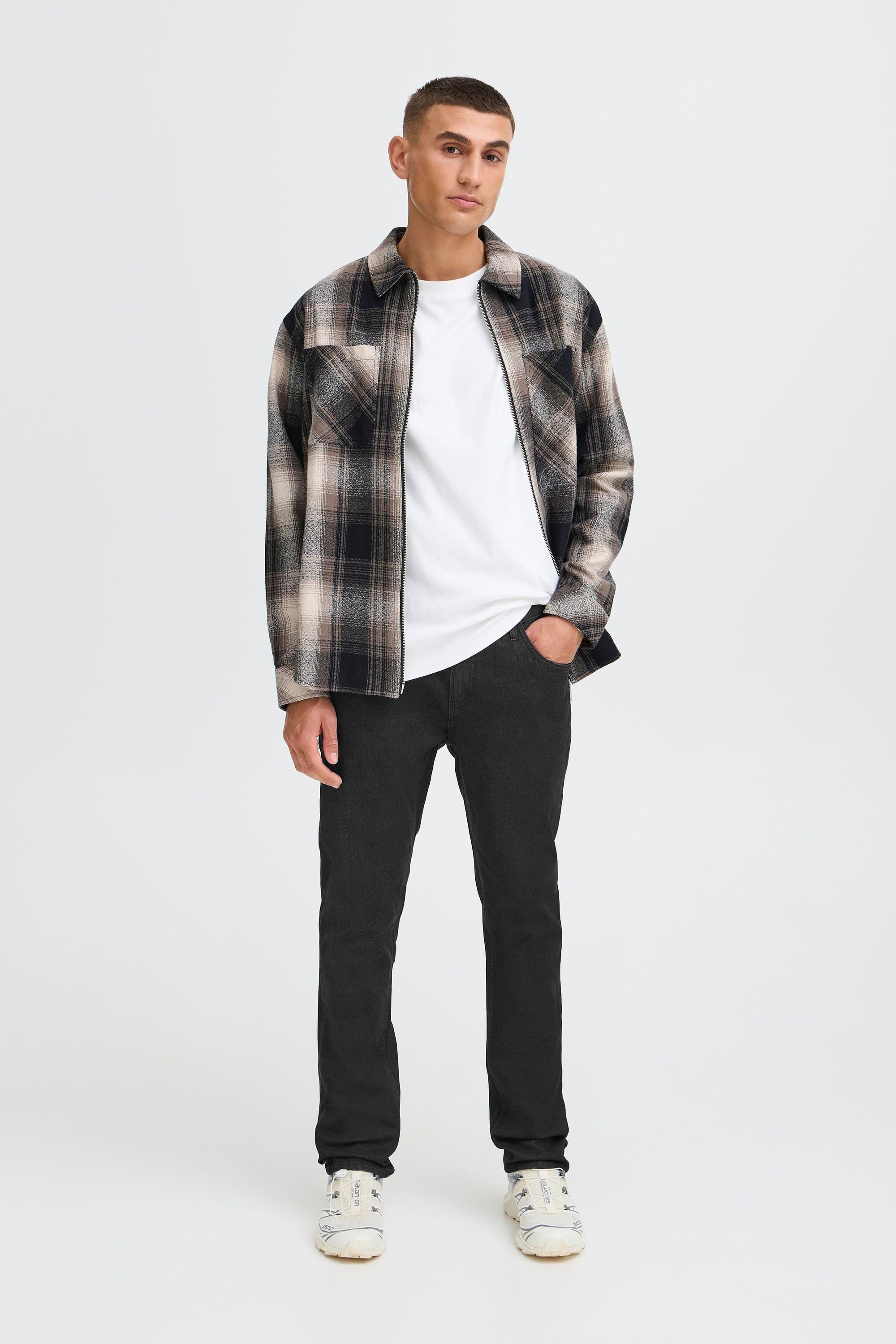 !Solid 5-Pocket-Jeans SDSkye Jeanshose mit normalem Bund und geradem Bein - Ryder Fit