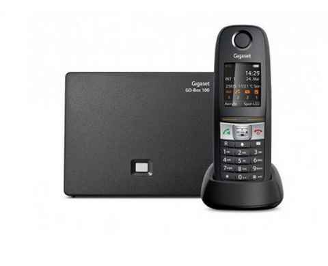 Gigaset E630 A Schnurloses DECT-Telefon (Mobilteile: 1, Anrufbeantworter, Weckfunktion, Wahlwiederholung)