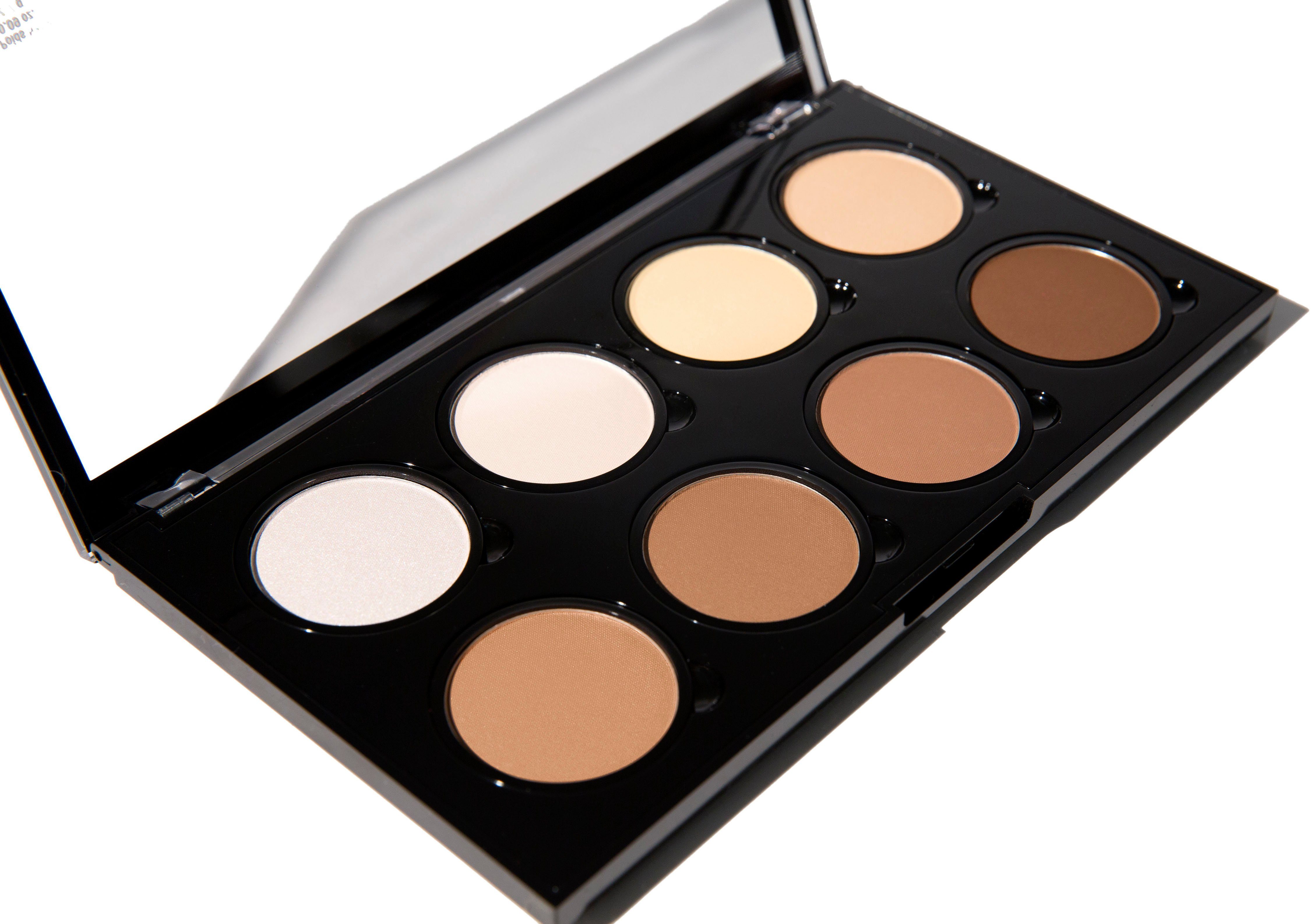 NYX PROFESSIONAL MAKEUP Highlighter HIGHLIGHT & CONTOUR PRO PALETTE, 3-in-1 Foundation, Concealer und Highlighter