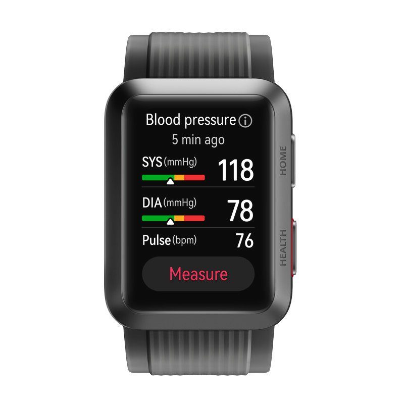 Watch und (Proprietär), D Smartwatch Blutdruckmessung EKG-Analyse Huawei