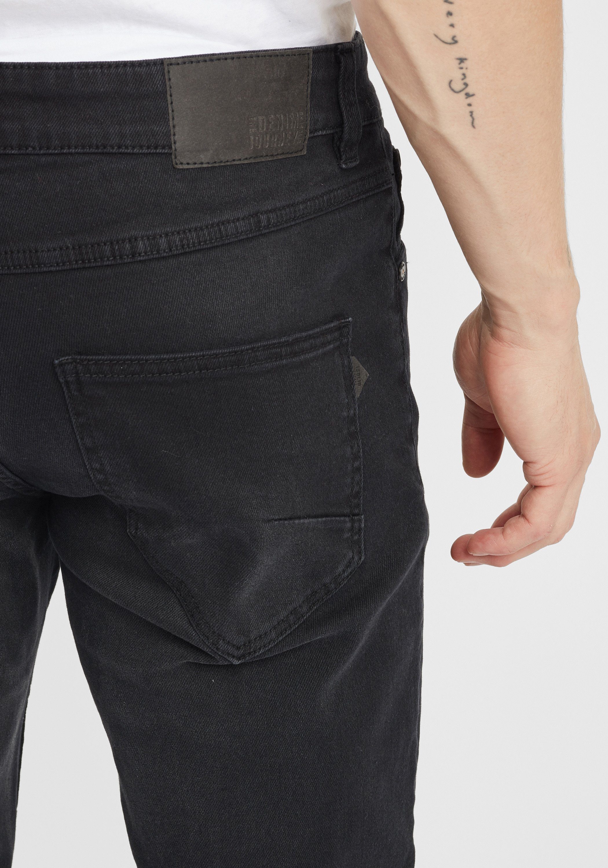 (700035) SDPilto Denim Black !Solid 5-Pocket-Jeans