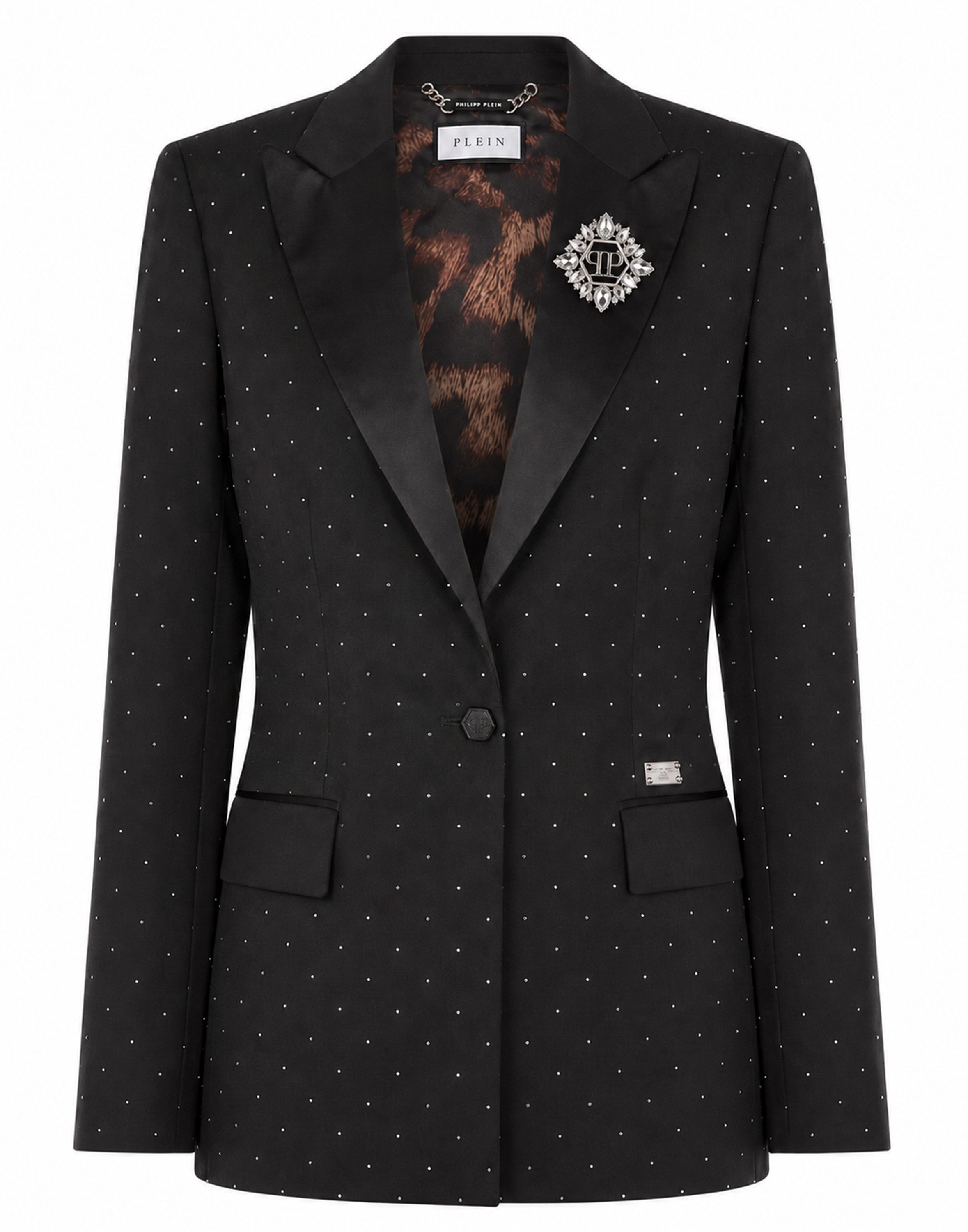 PHILIPP PLEIN Jackenblazer Mit Schmucksteinen
